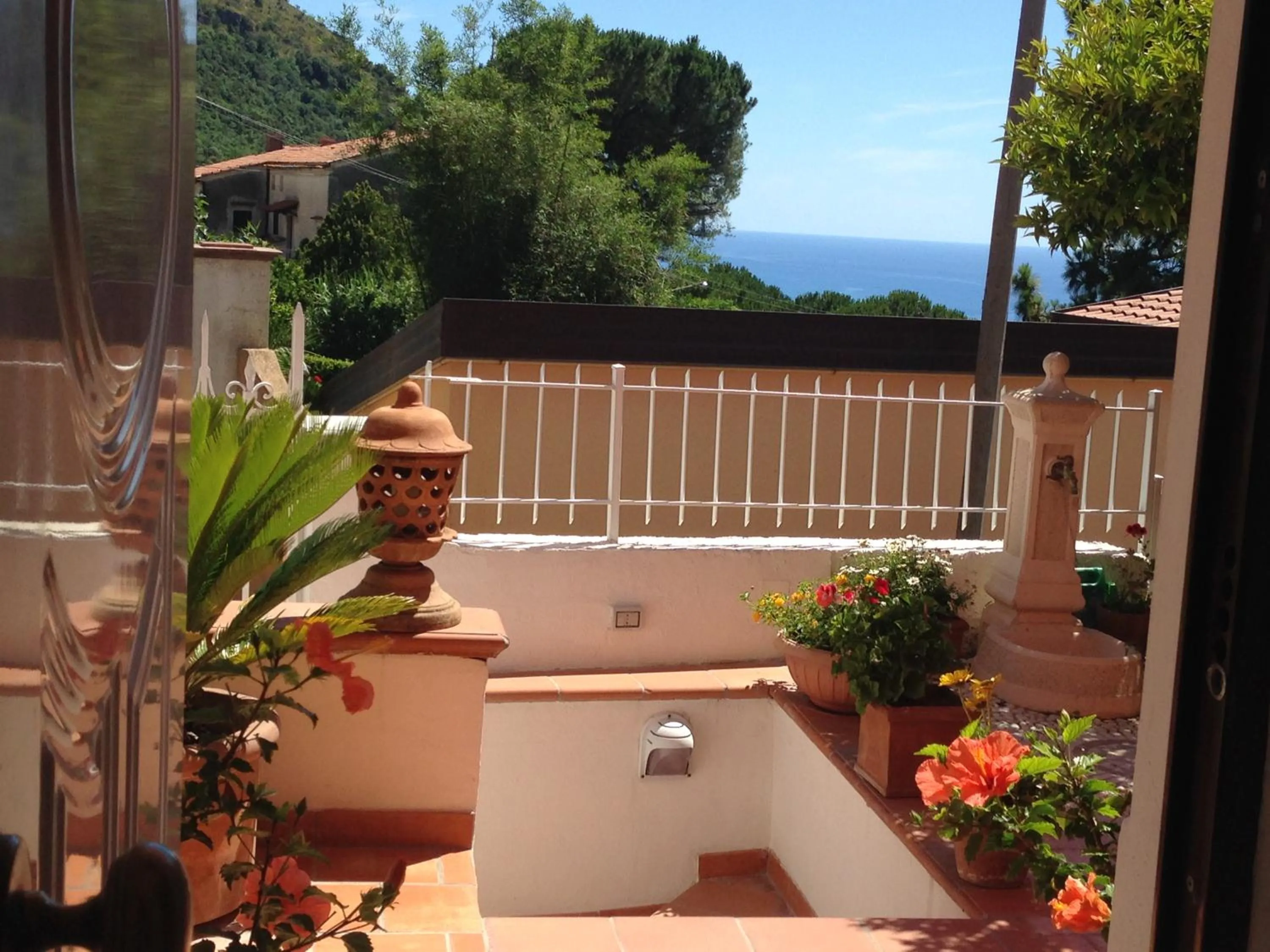 Sea view in B&B Villa Rosa Angrisano