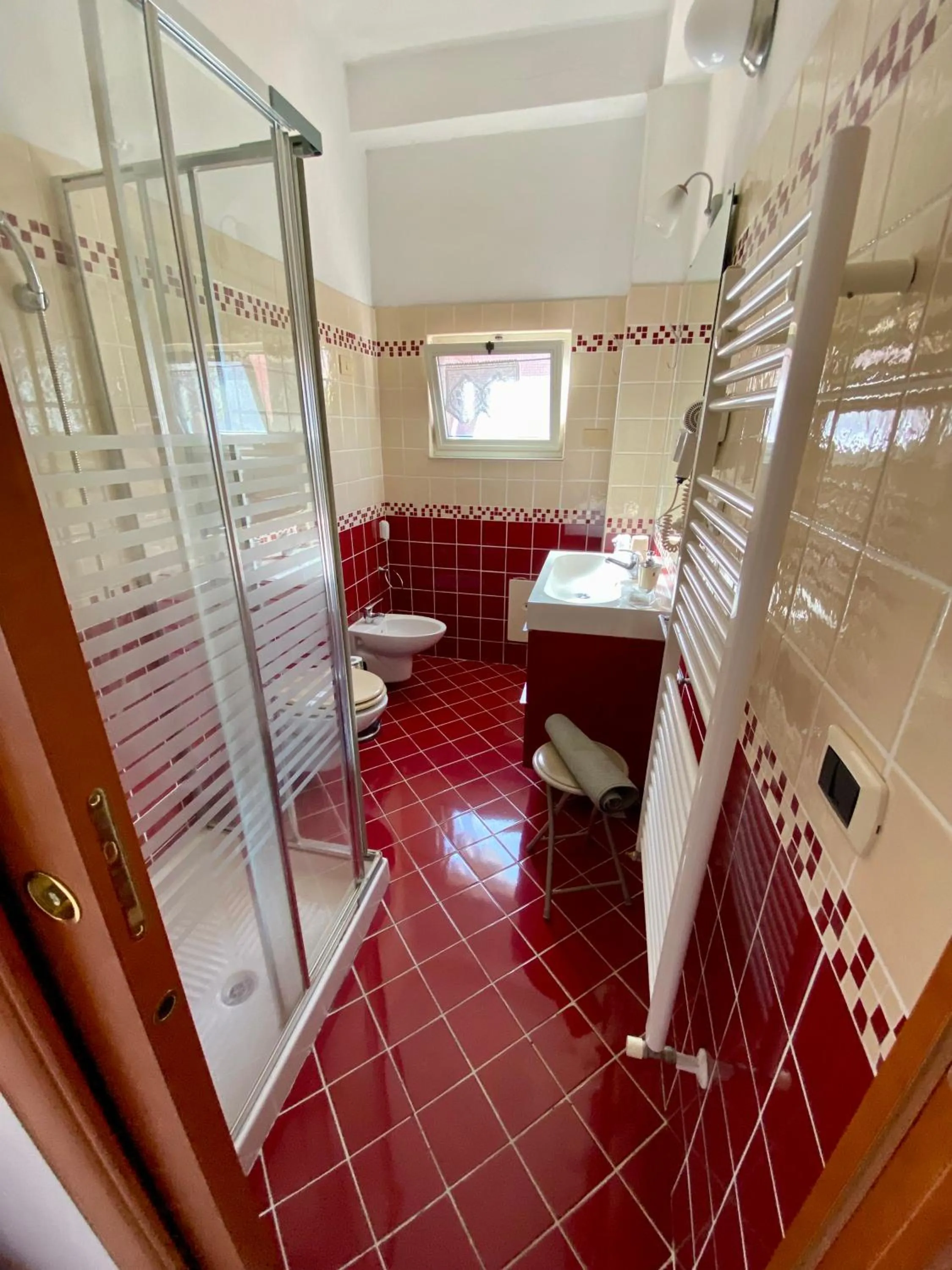 Bathroom in B&B Villa Rosa Angrisano