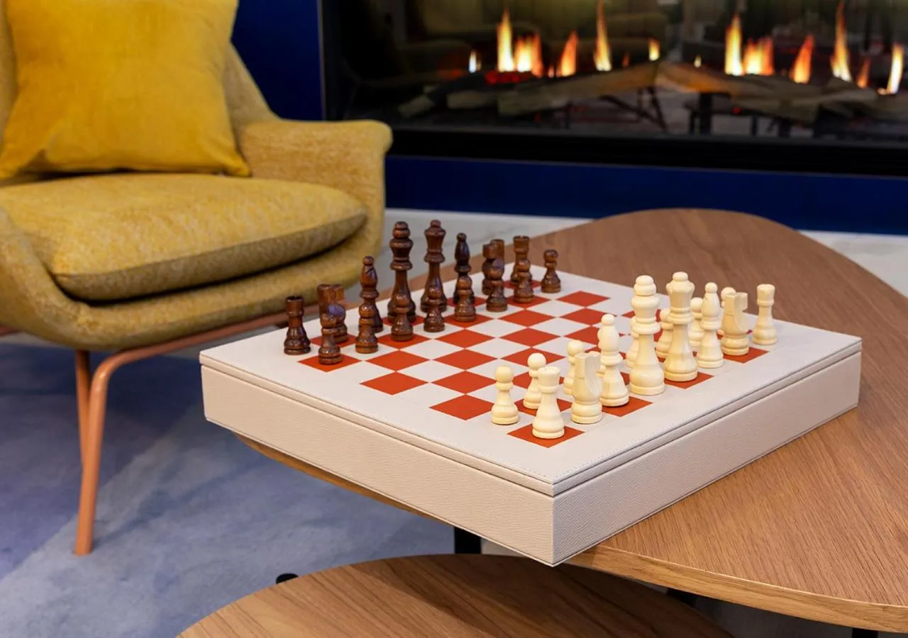 Seating area in Noém Hotel