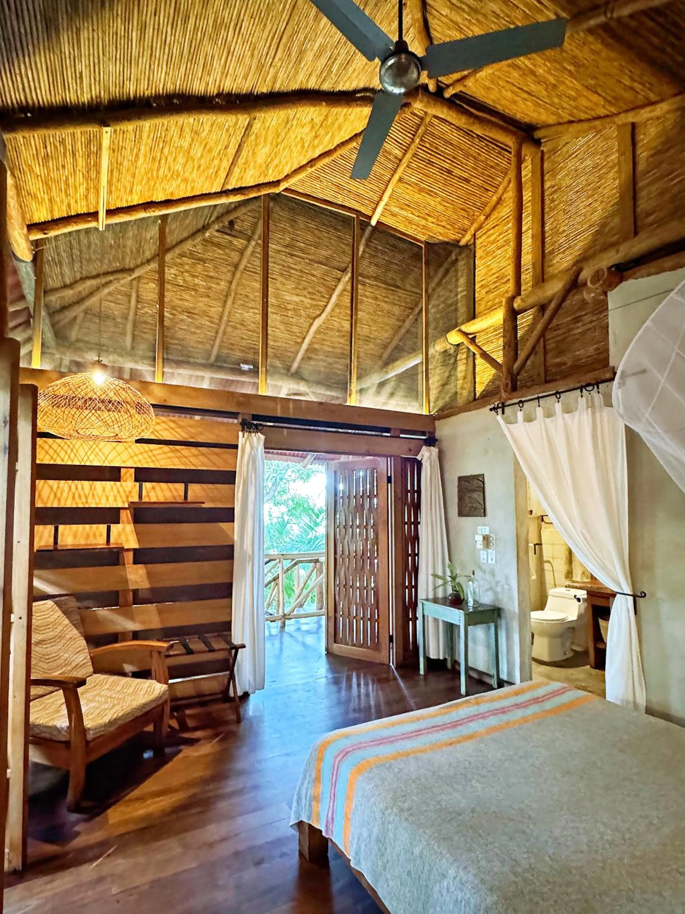 Bed in Isleta El Espino Ecolodge