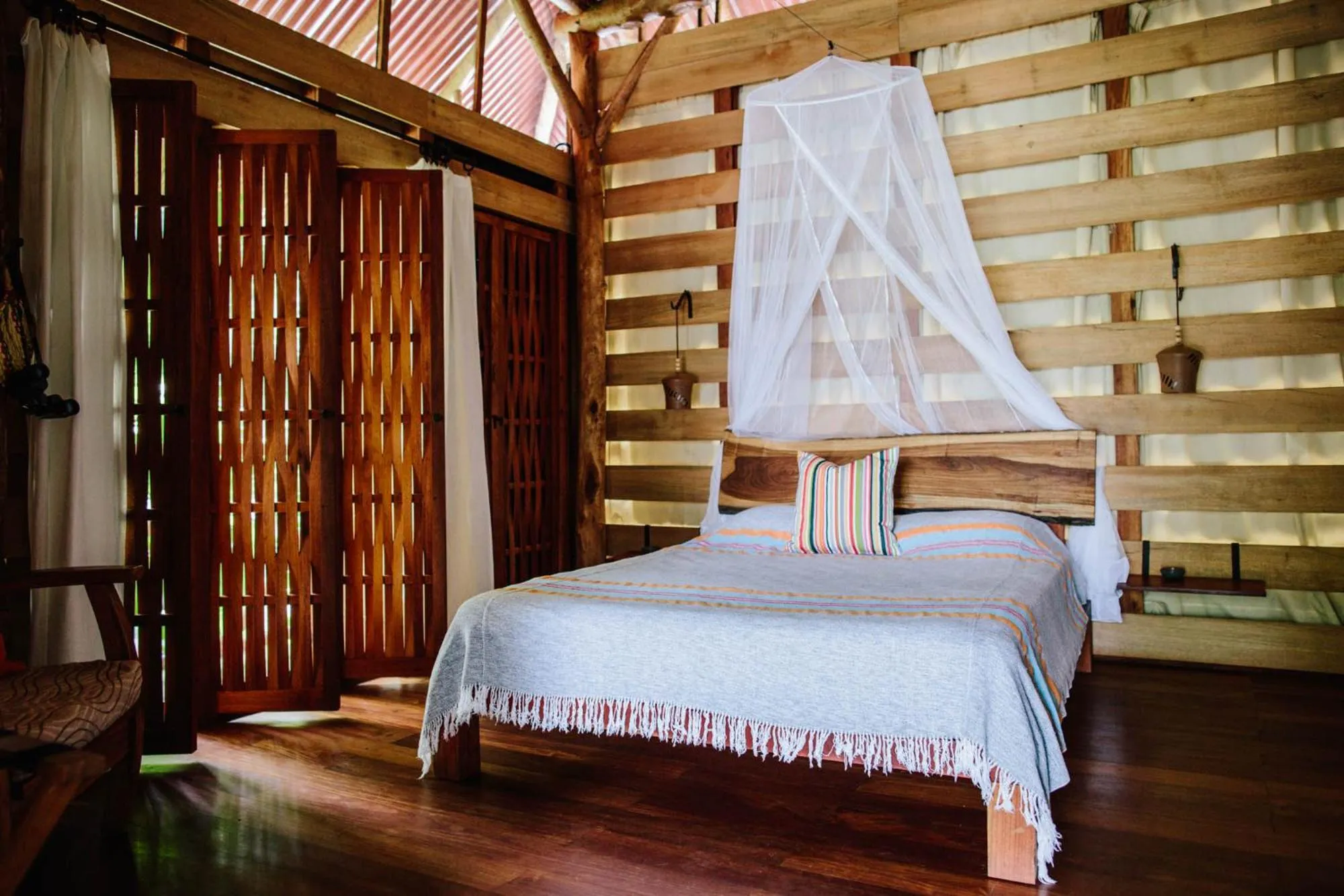 Bed in Isleta El Espino Ecolodge