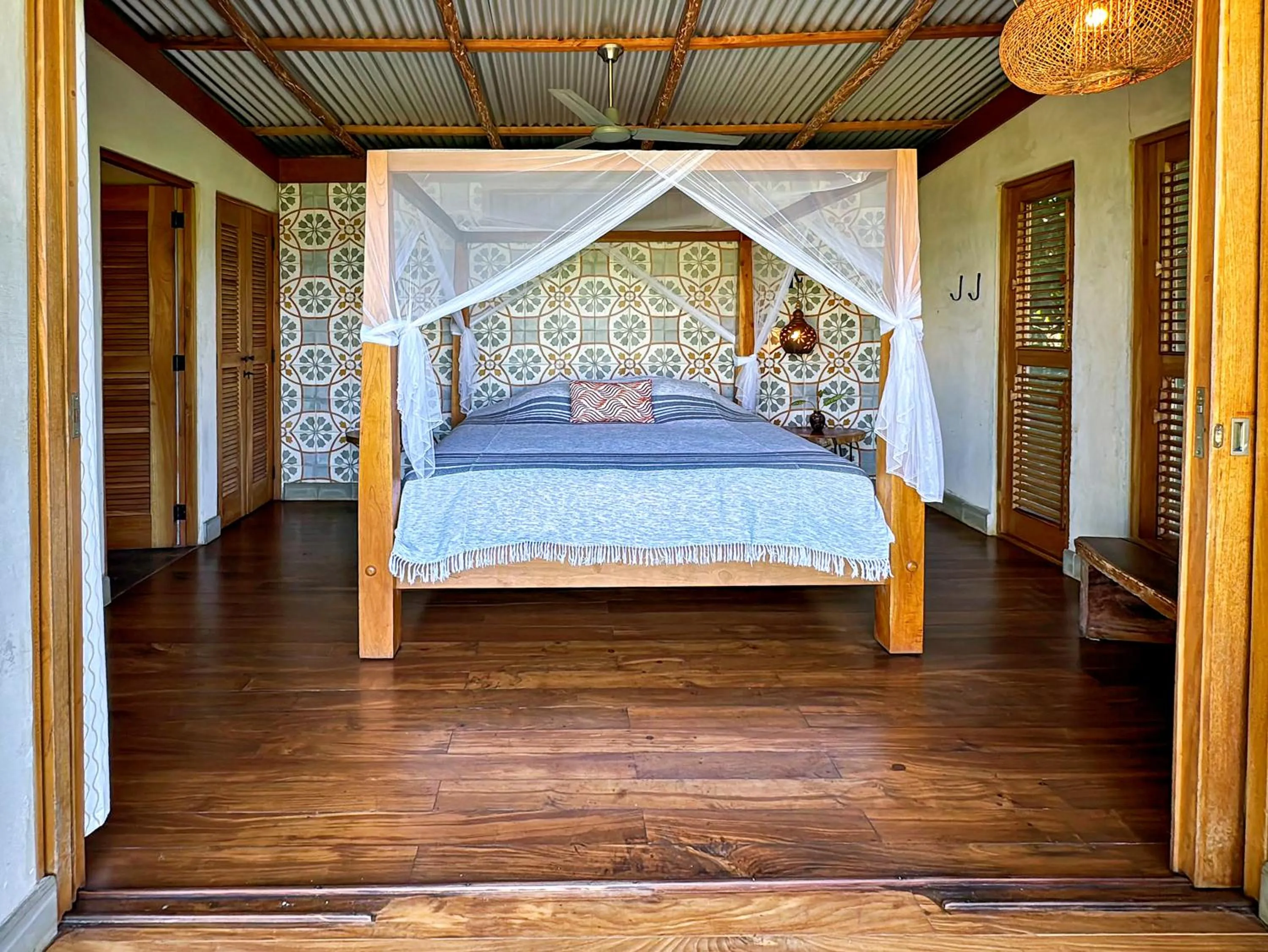 Bed in Isleta El Espino Ecolodge