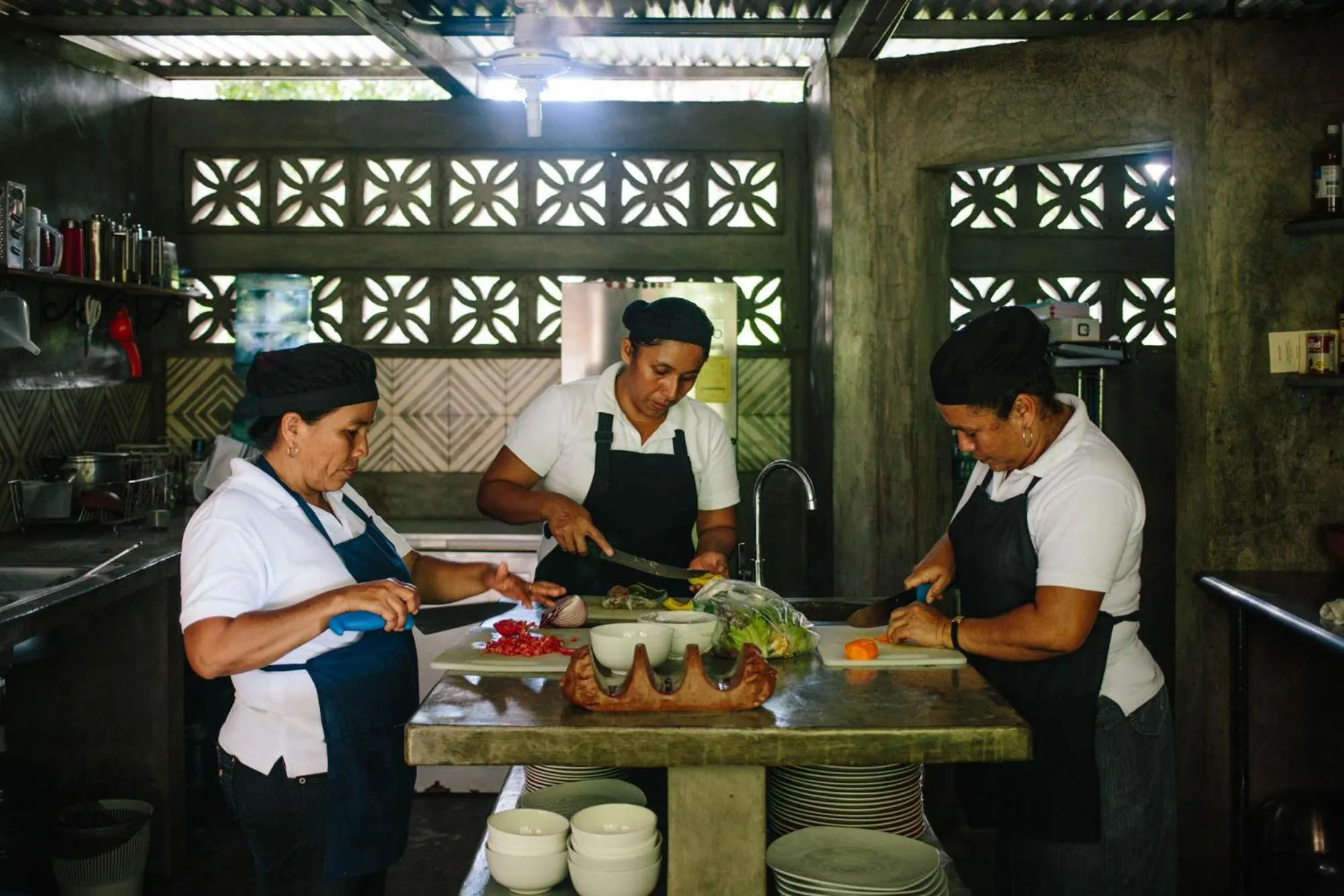 Restaurant/places to eat in Isleta El Espino Ecolodge