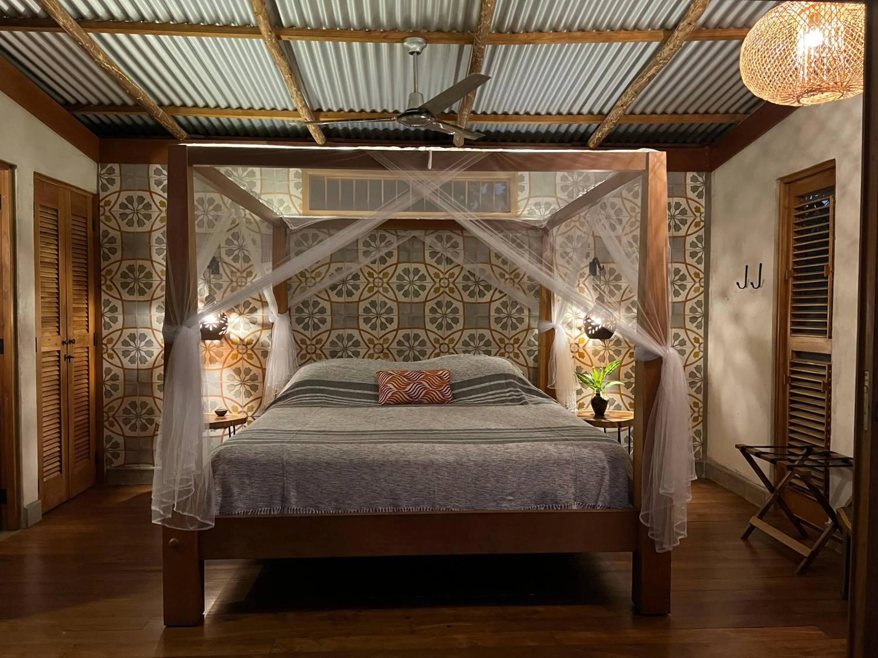 Bed in Isleta El Espino Ecolodge