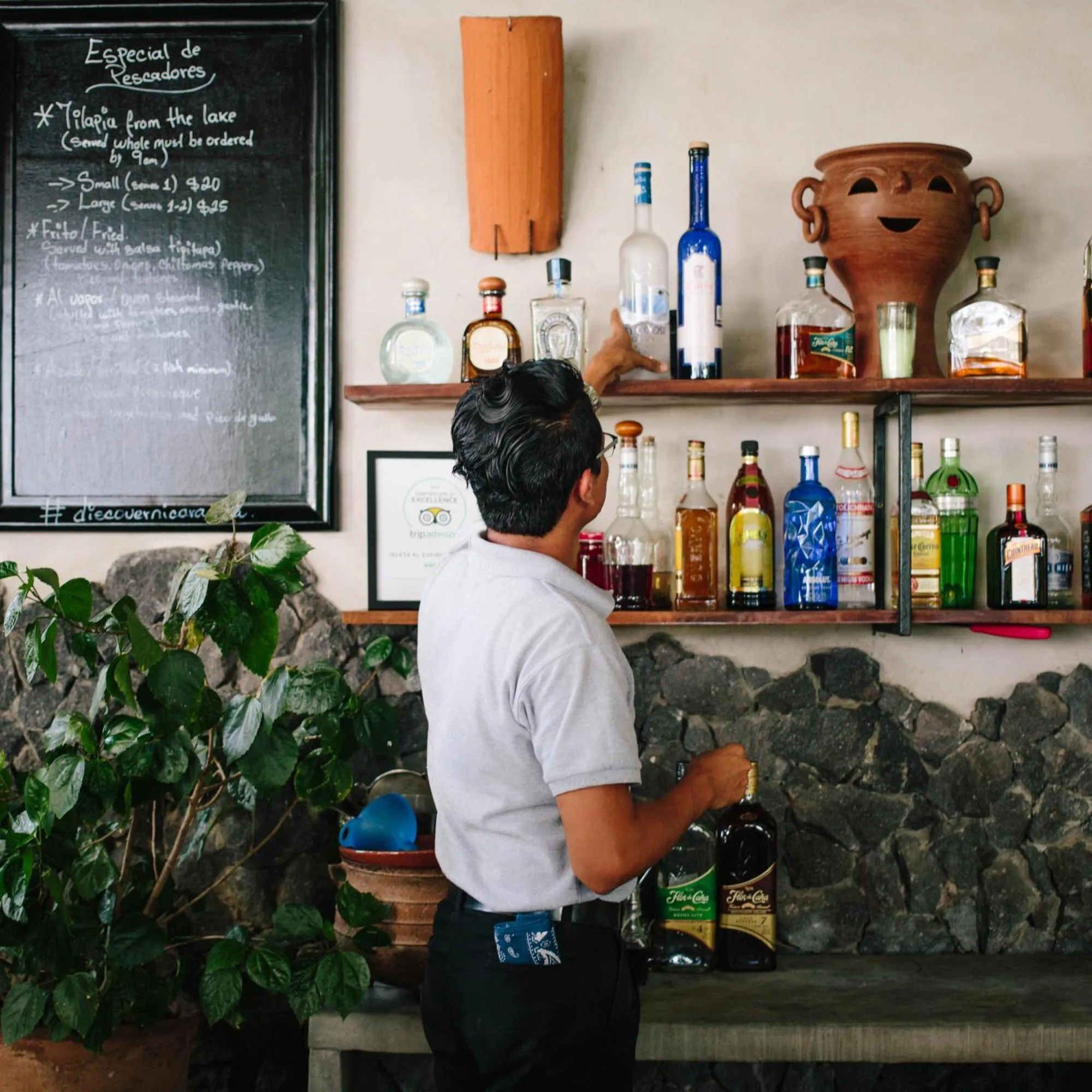 Restaurant/places to eat in Isleta El Espino Ecolodge