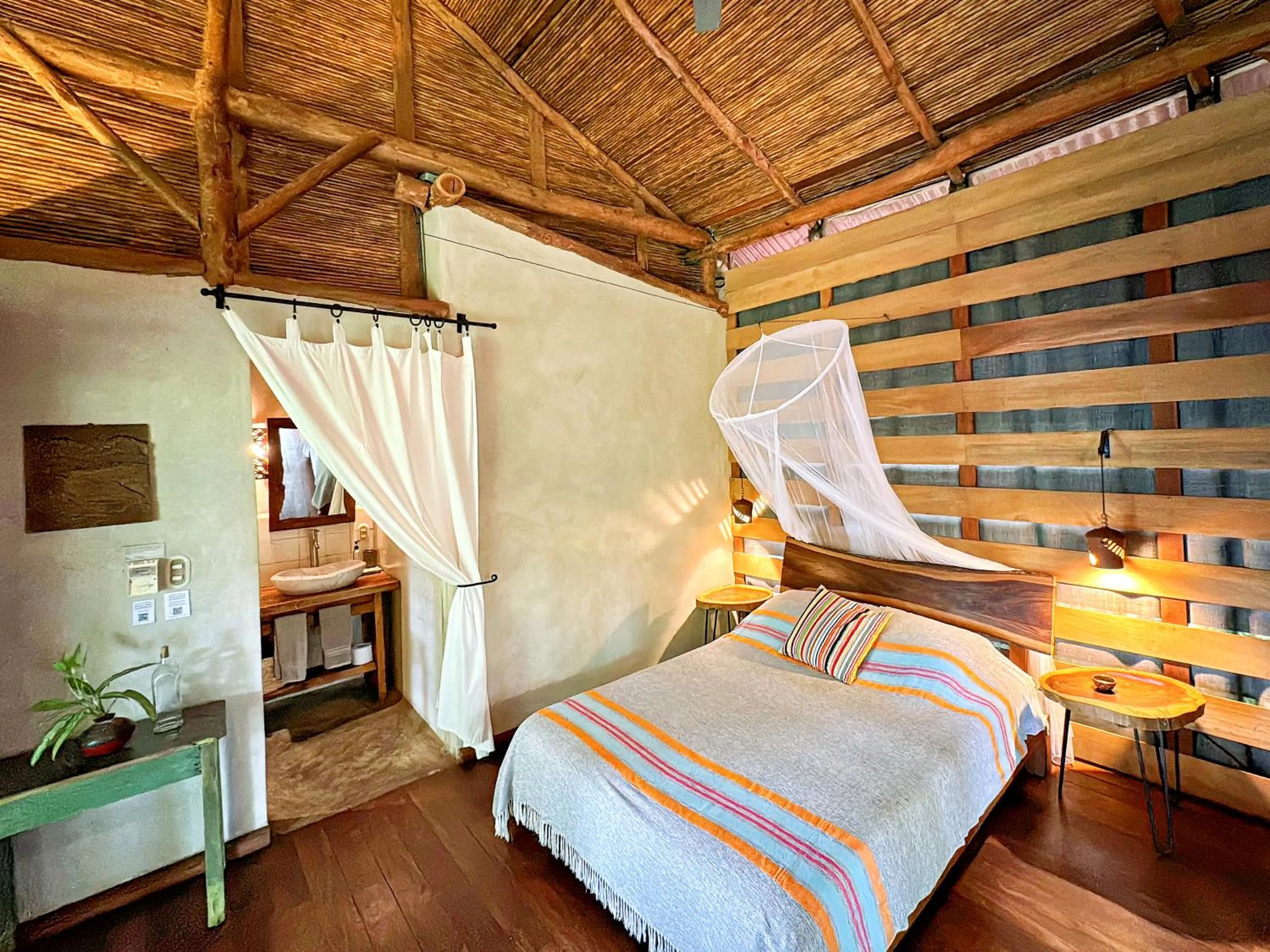 Bed in Isleta El Espino Ecolodge