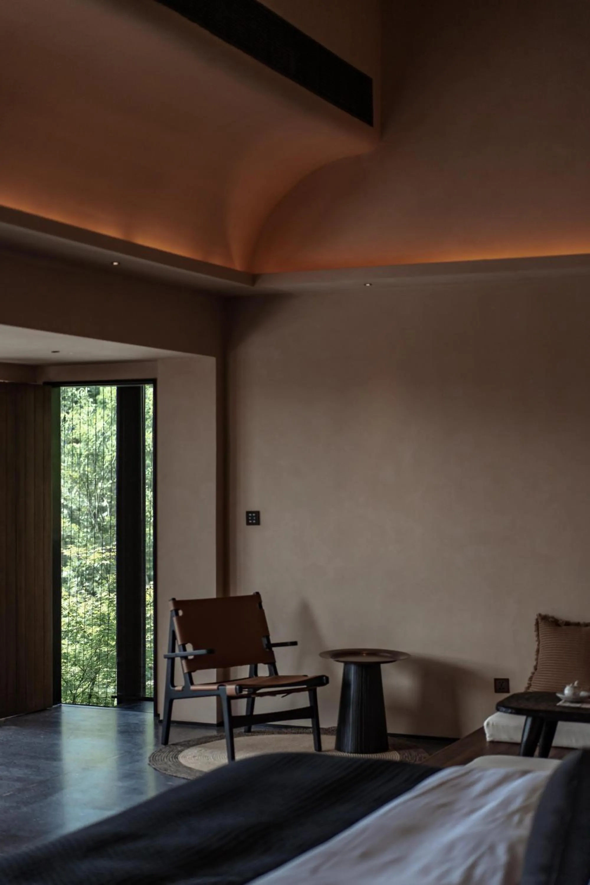 Seating area in Anji ke gamer wild luxury Resort villa