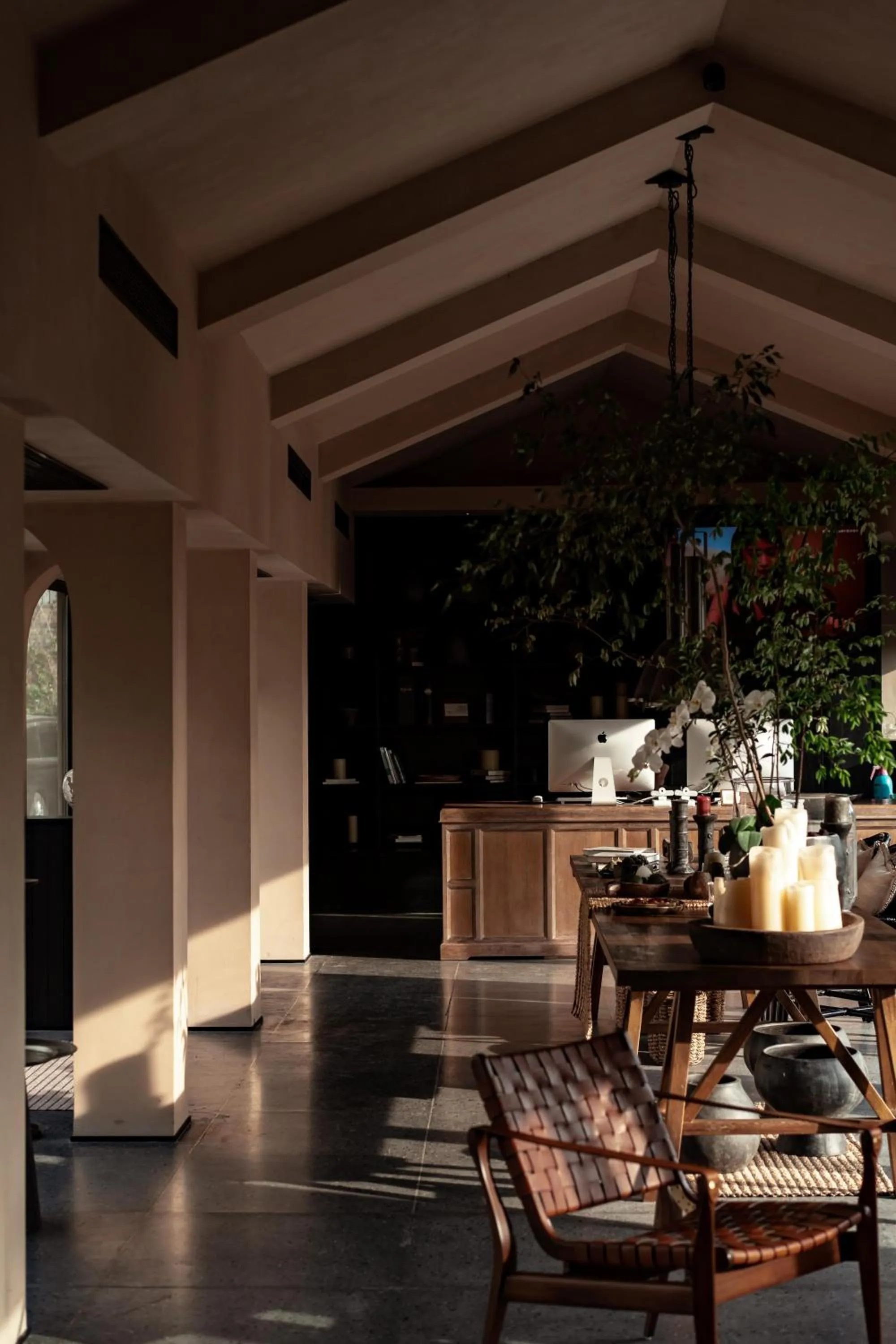 Lobby or reception in Anji ke gamer wild luxury Resort villa