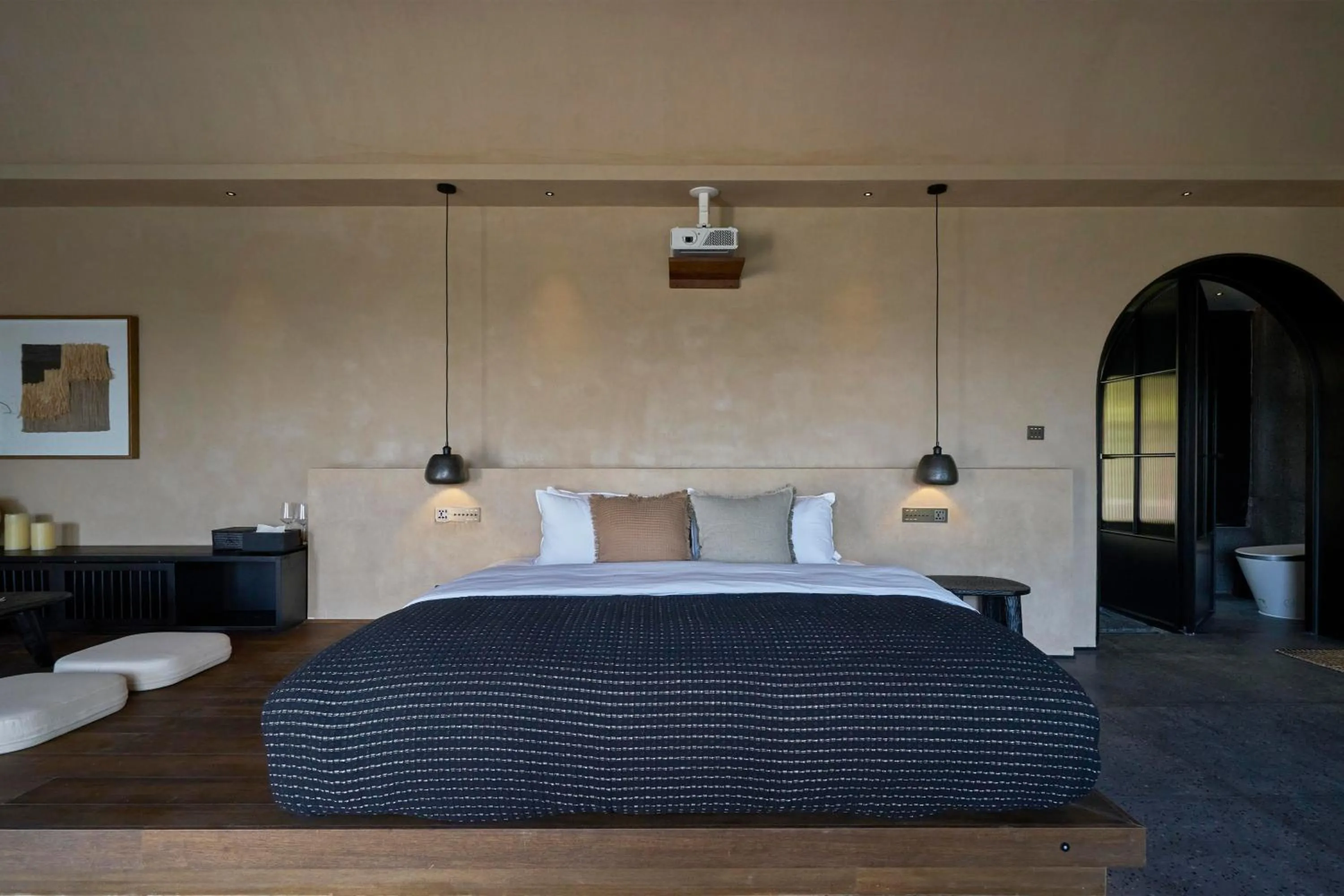 Bedroom, Bed in Anji ke gamer wild luxury Resort villa