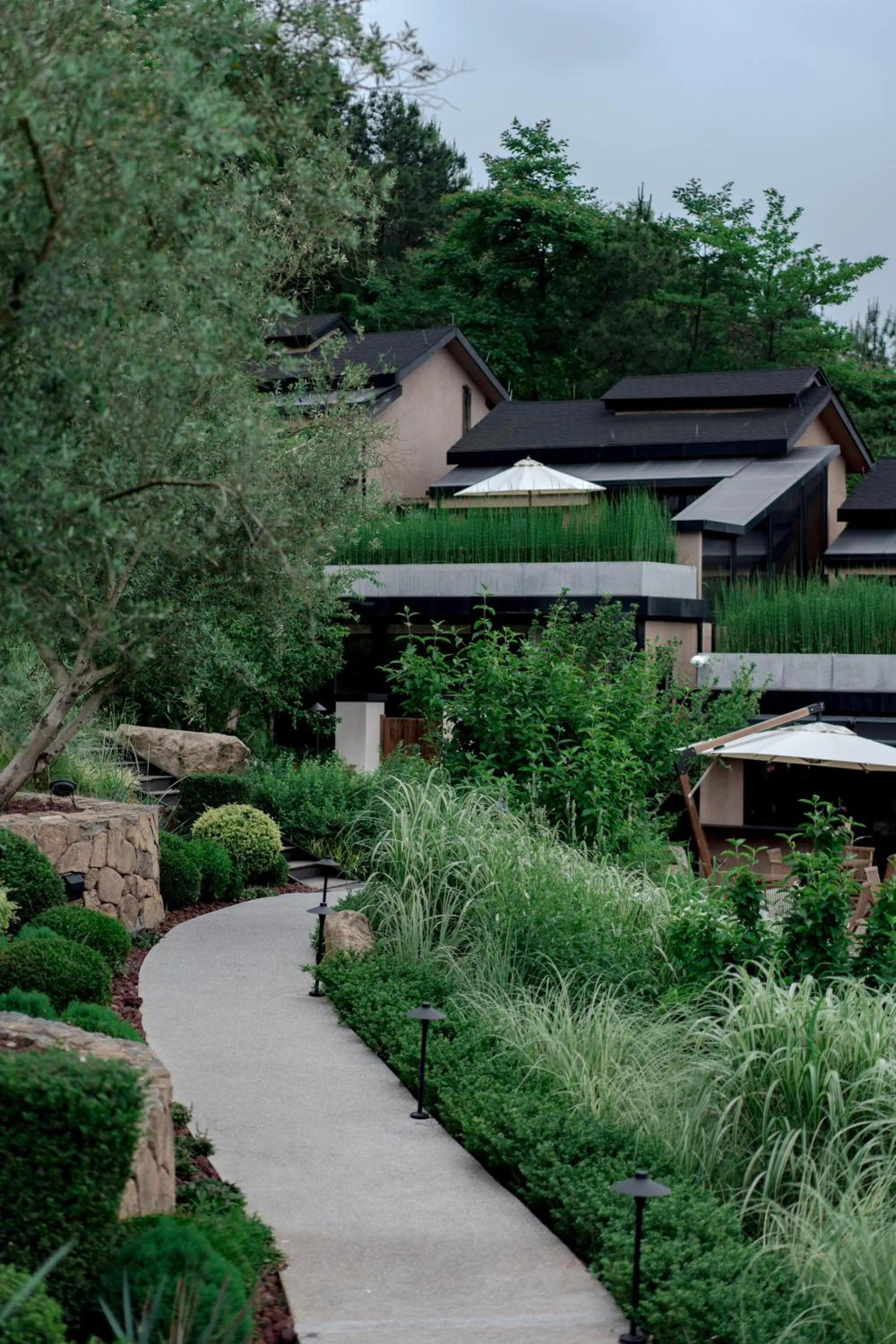 Property building in Anji ke gamer wild luxury Resort villa