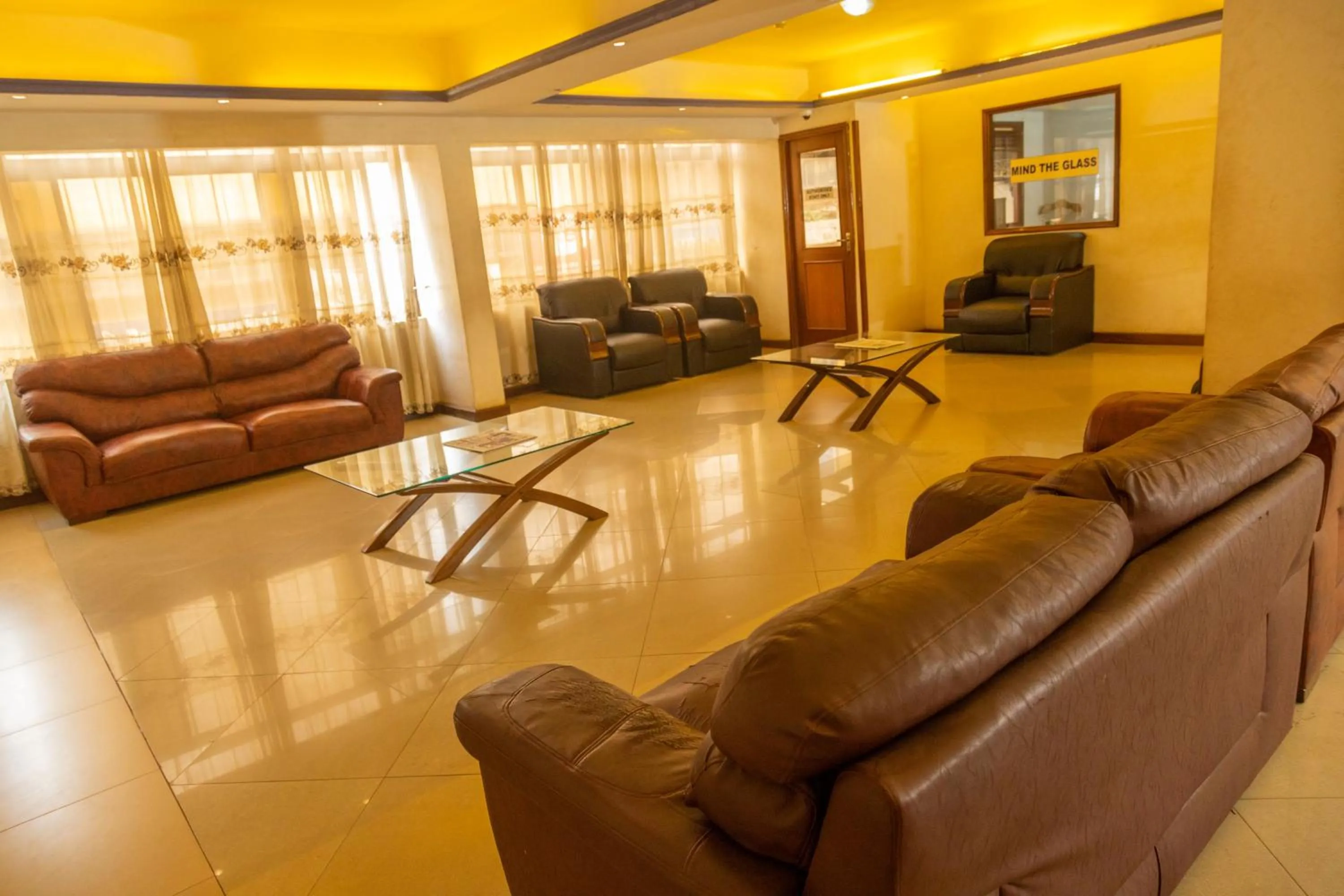 Lobby or reception in Holiday Express Hotel Kampala