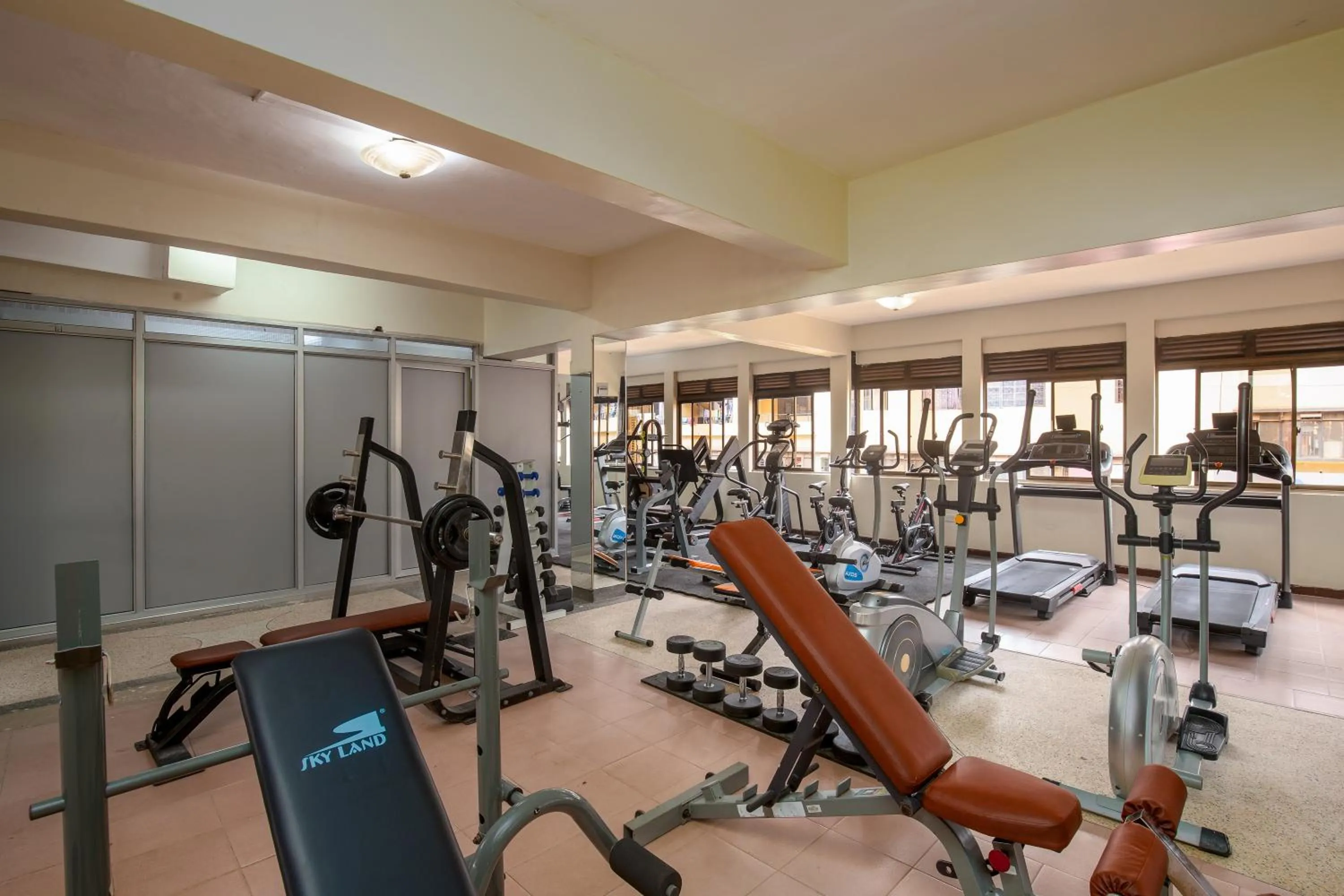 Fitness centre/facilities in Holiday Express Hotel Kampala