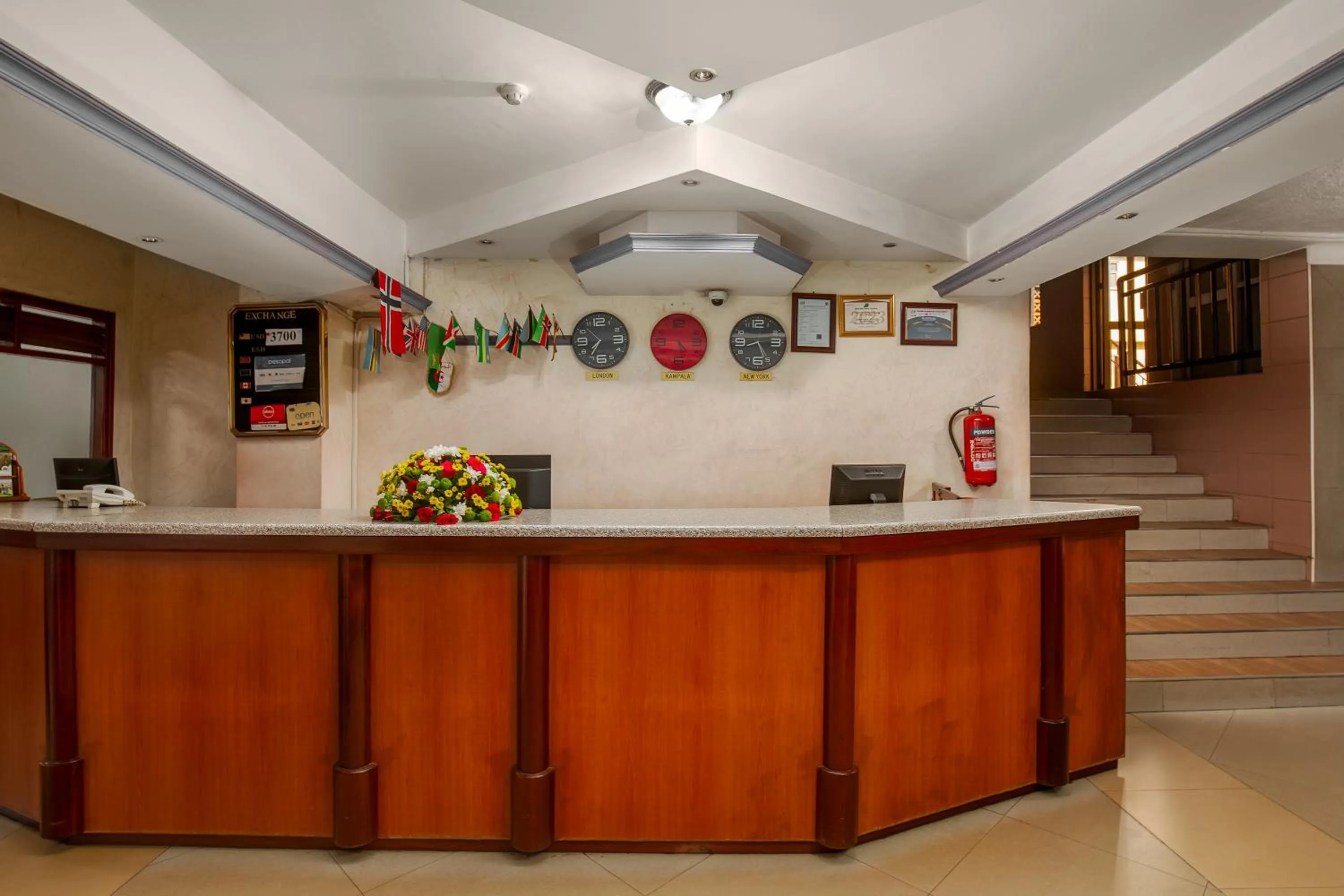 Lobby or reception in Holiday Express Hotel Kampala