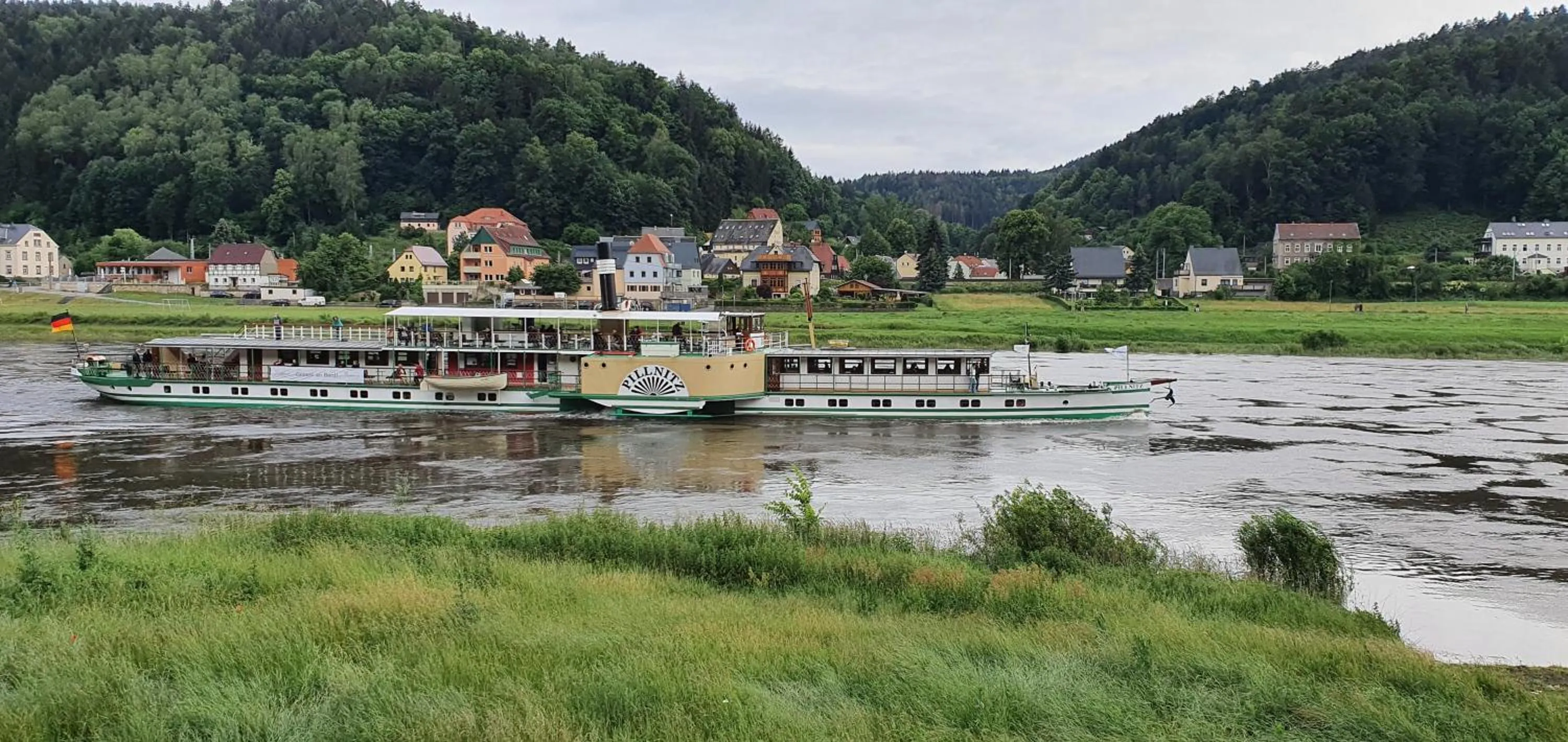 Natural landscape in Hotel Elbpromenade