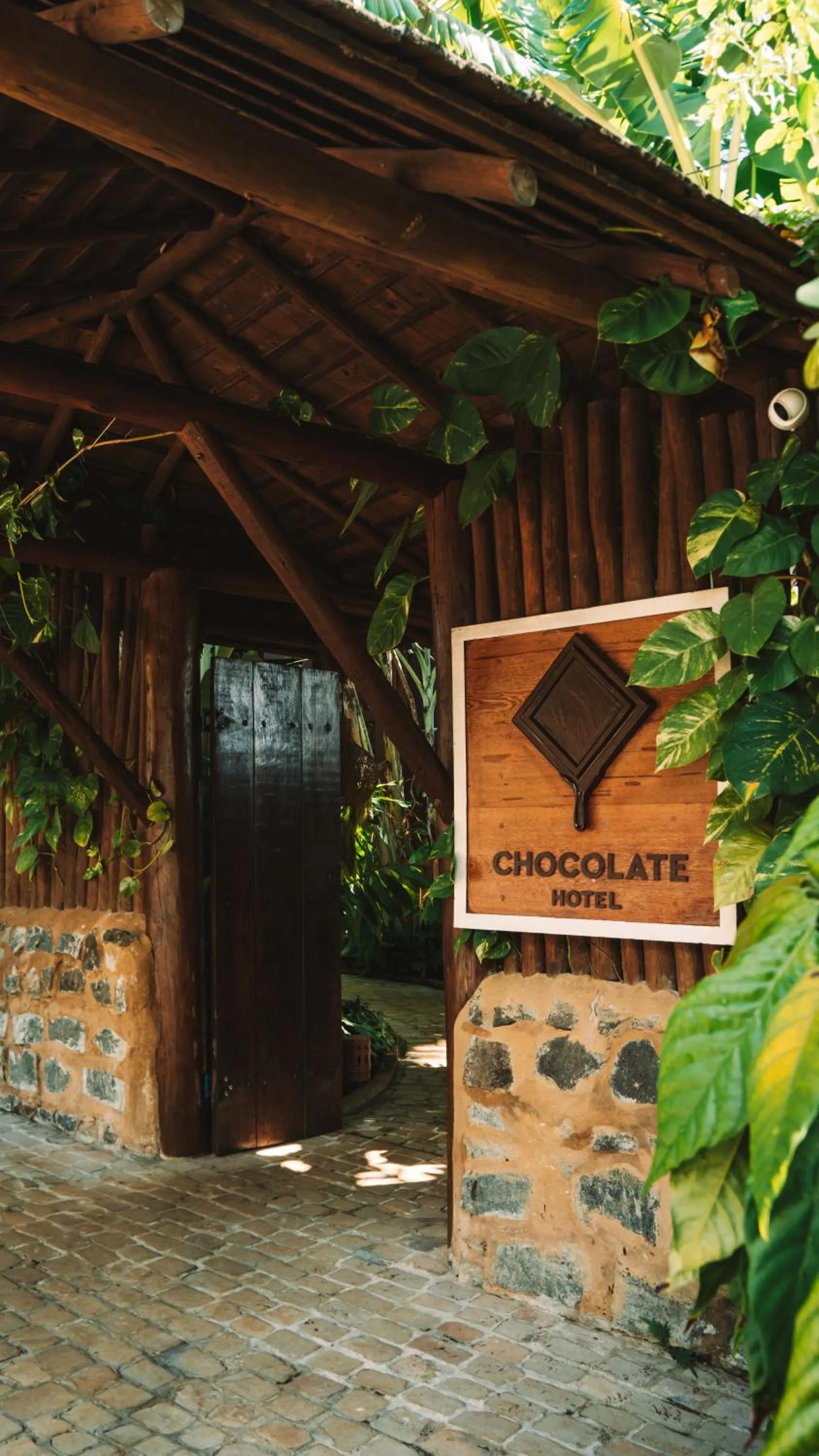 Facade/entrance in Chocolate Hotel