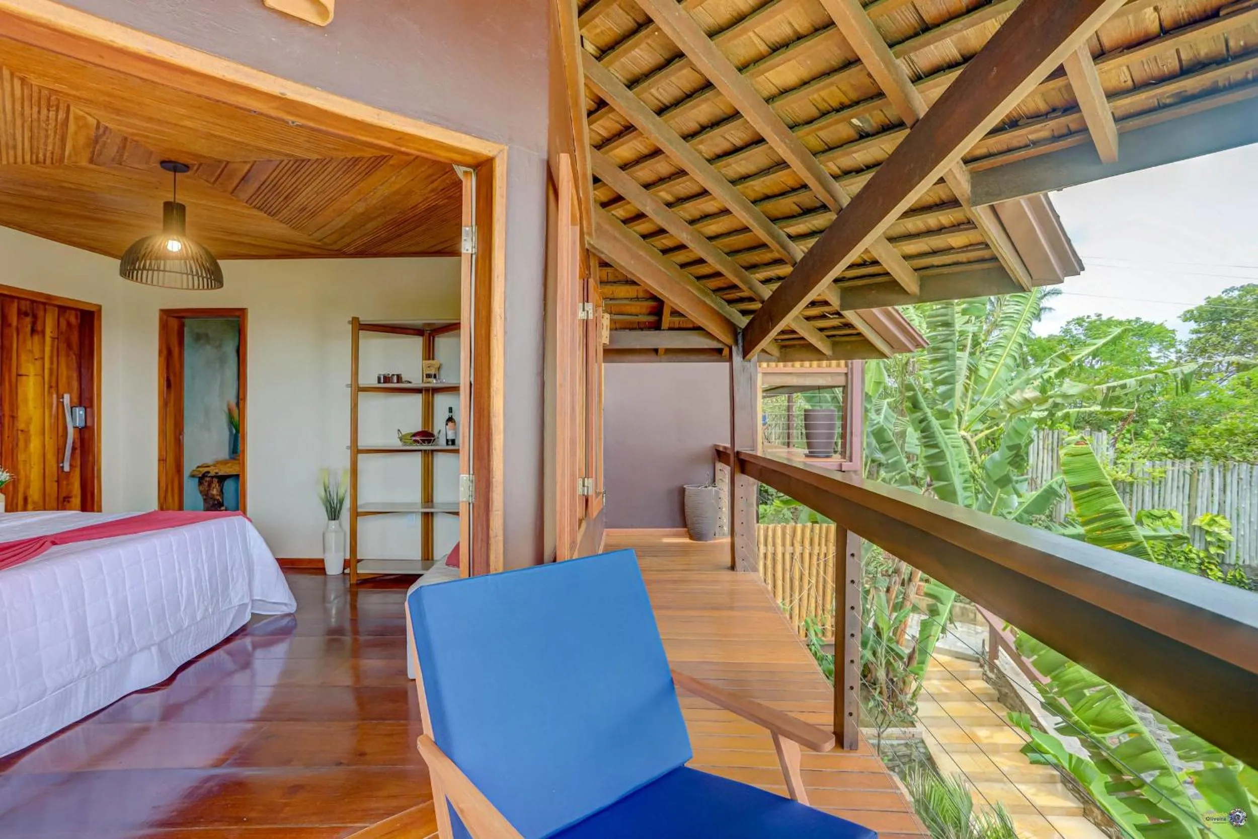 Balcony/Terrace, Bed in Chocolate Hotel