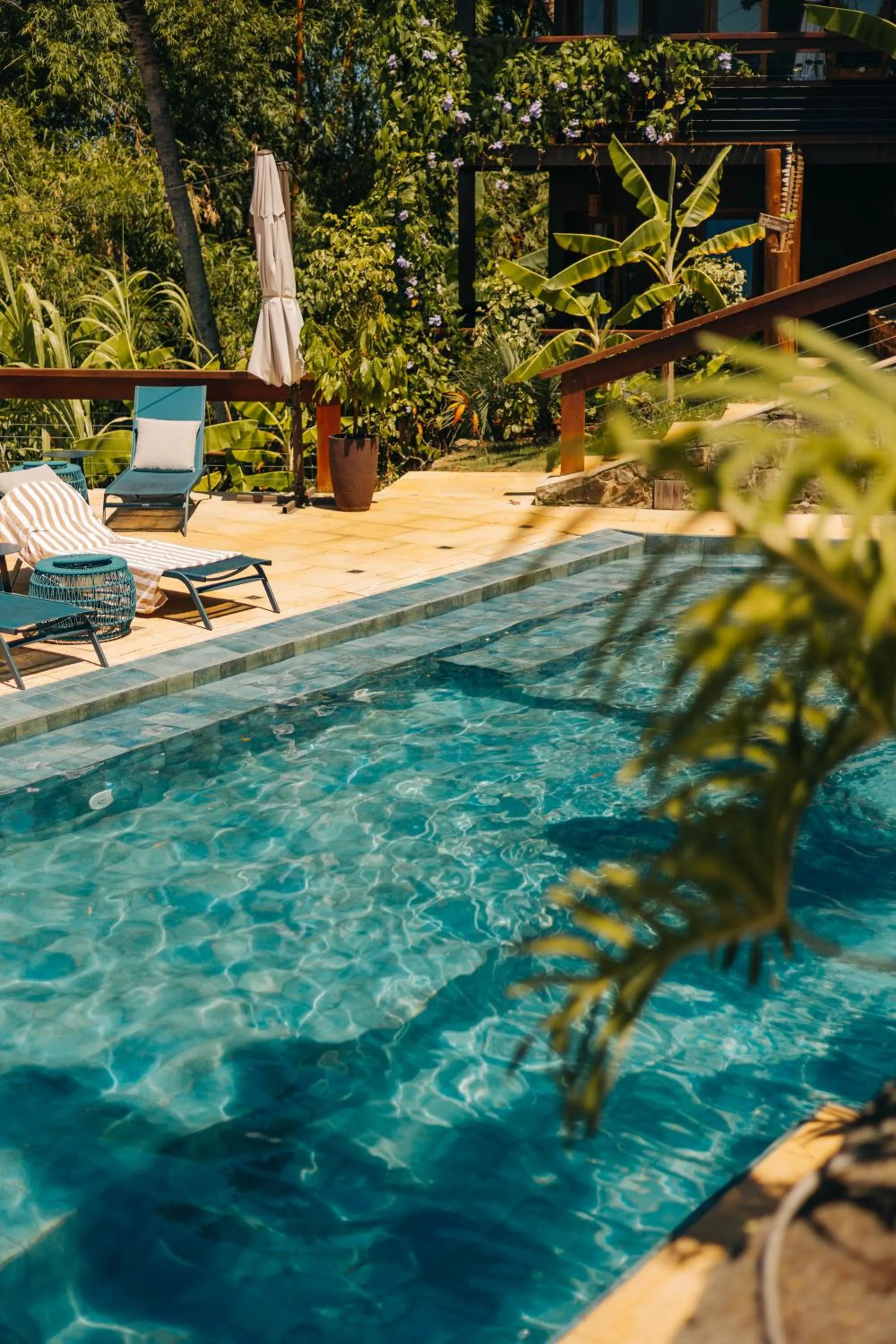 Swimming pool in Chocolate Hotel