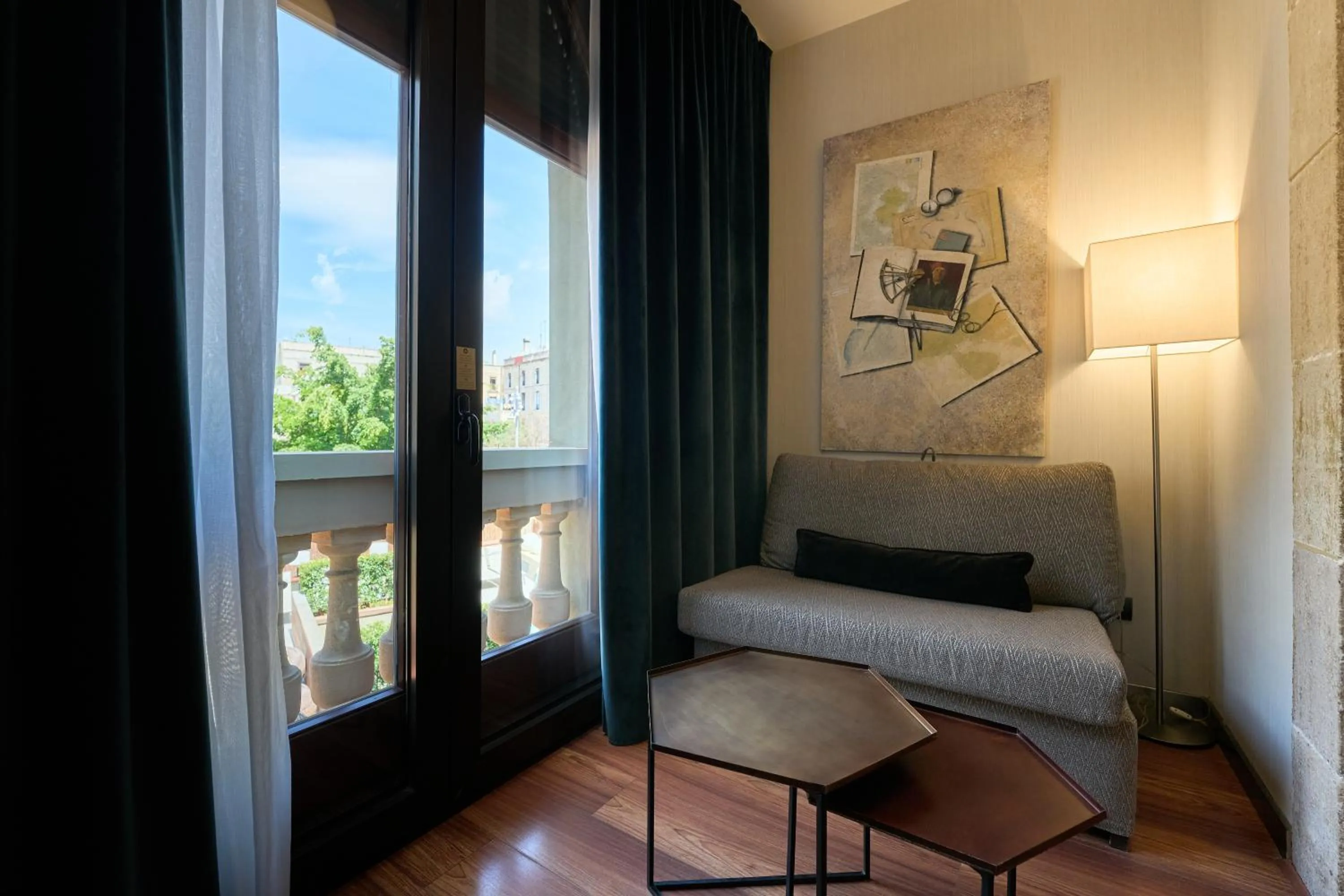 Living room in Catalonia Port