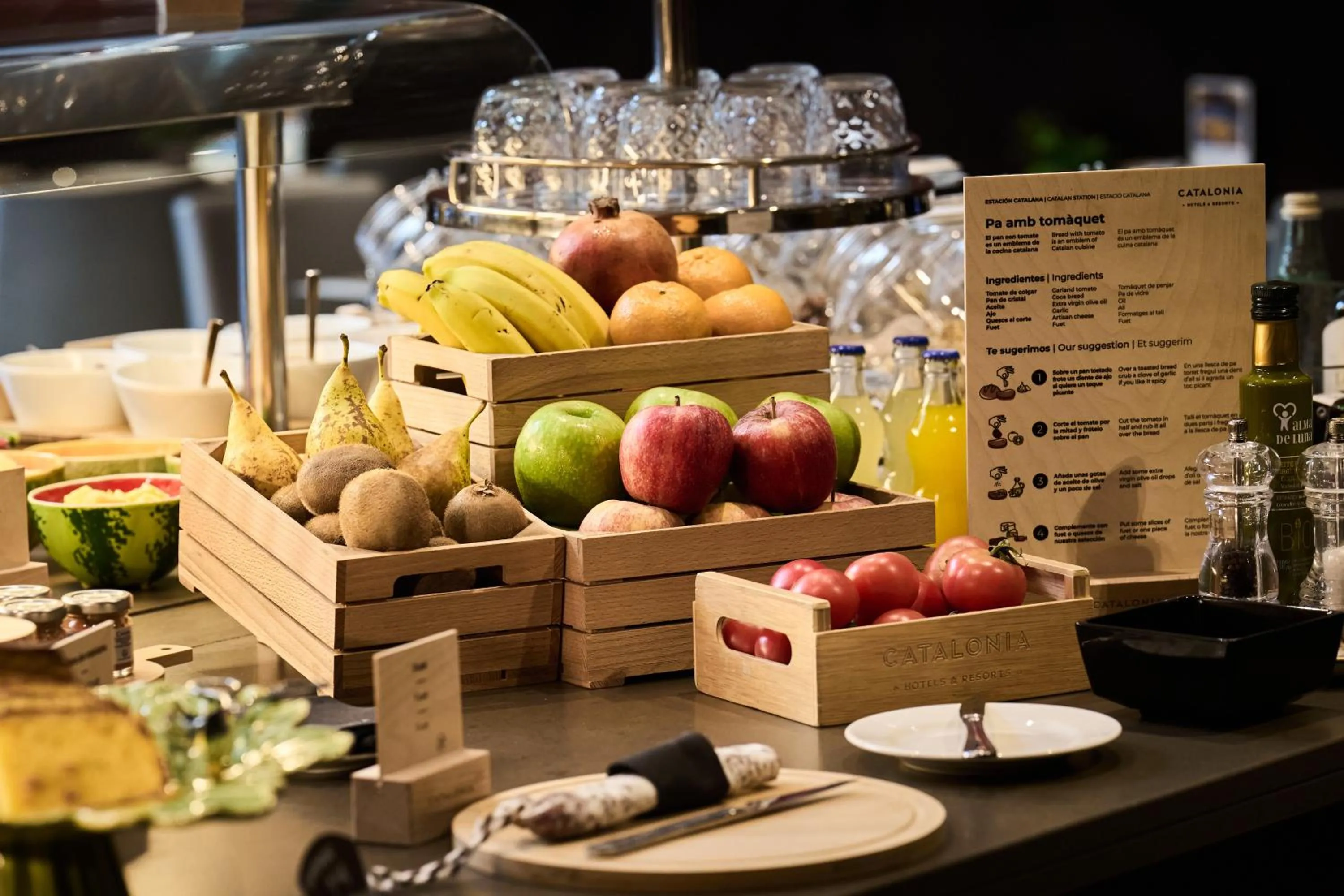 Food and drinks in Catalonia Port