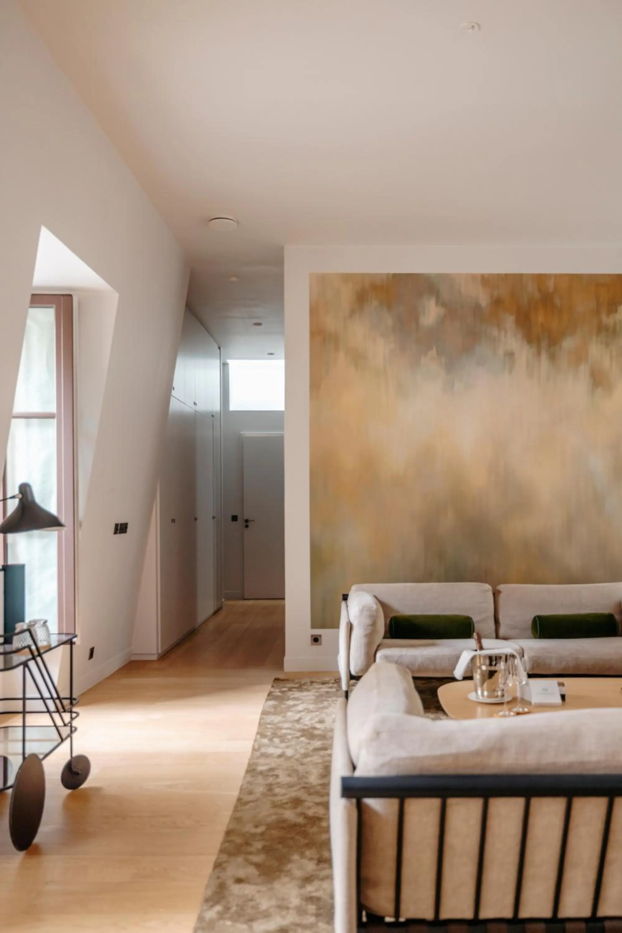 Living room in Hotel de Pourtales