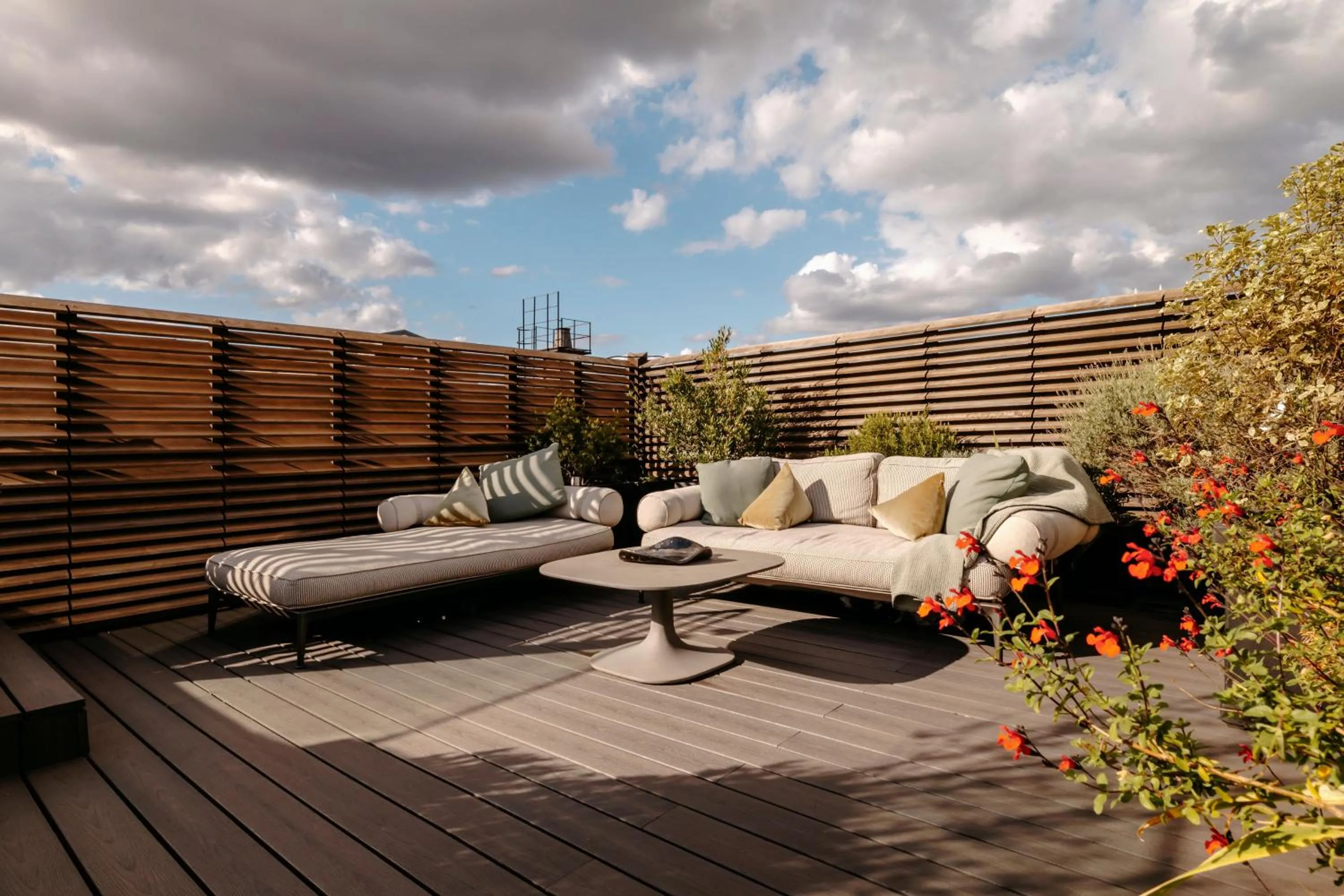 Balcony/Terrace in Hotel de Pourtales