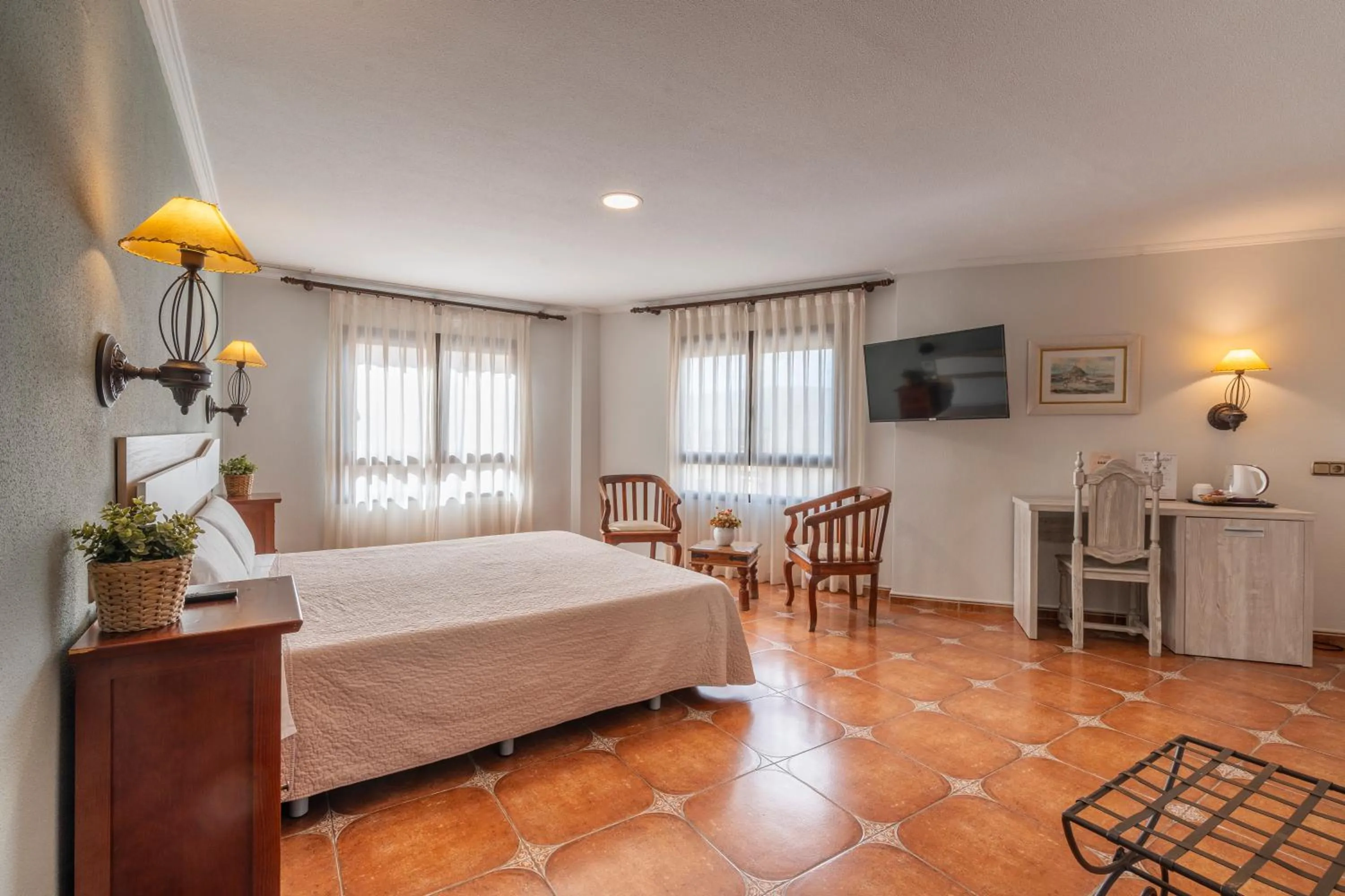 Bed in Hostal La Posada