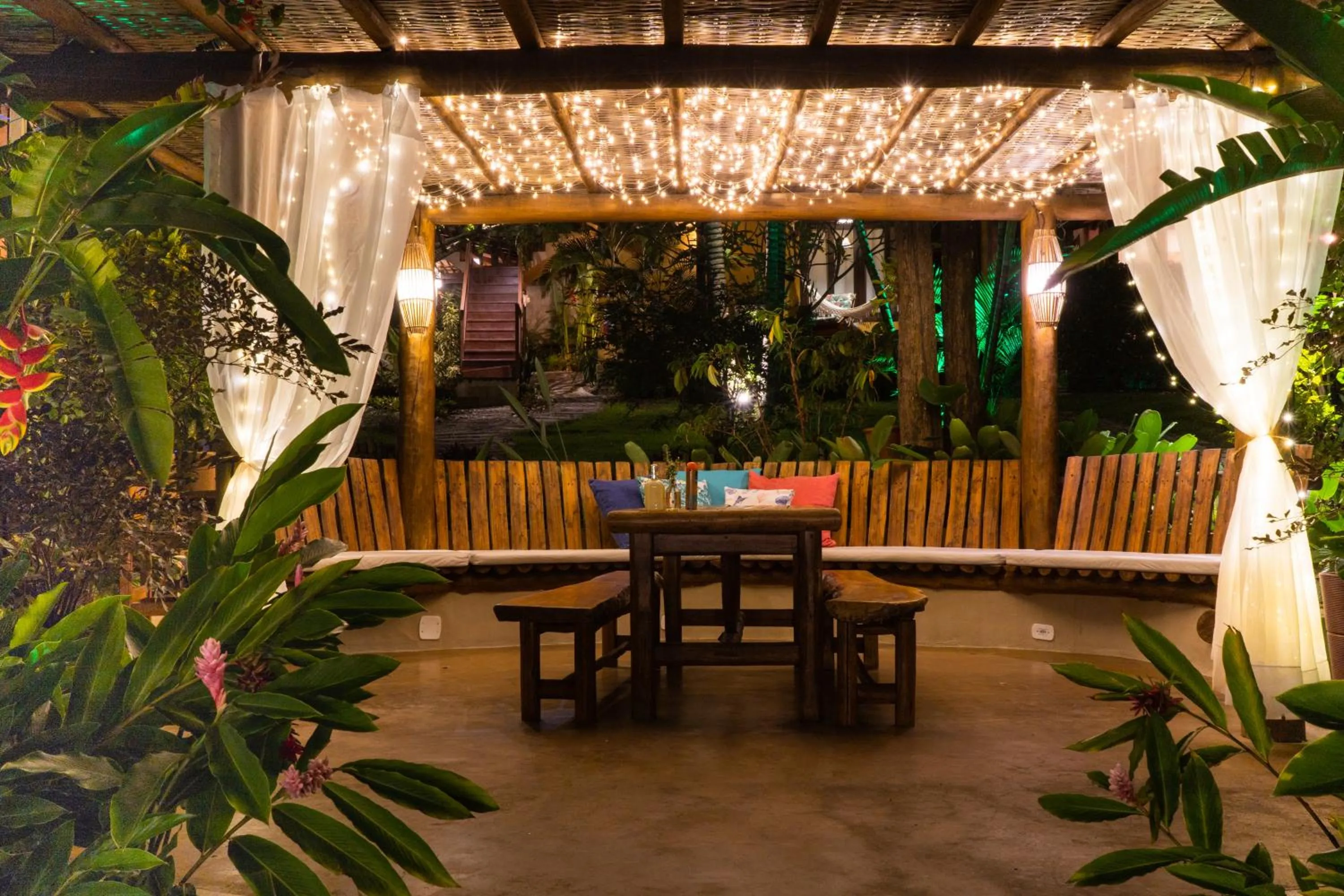 Garden in Paraíso Ecológico Pousada & SPA