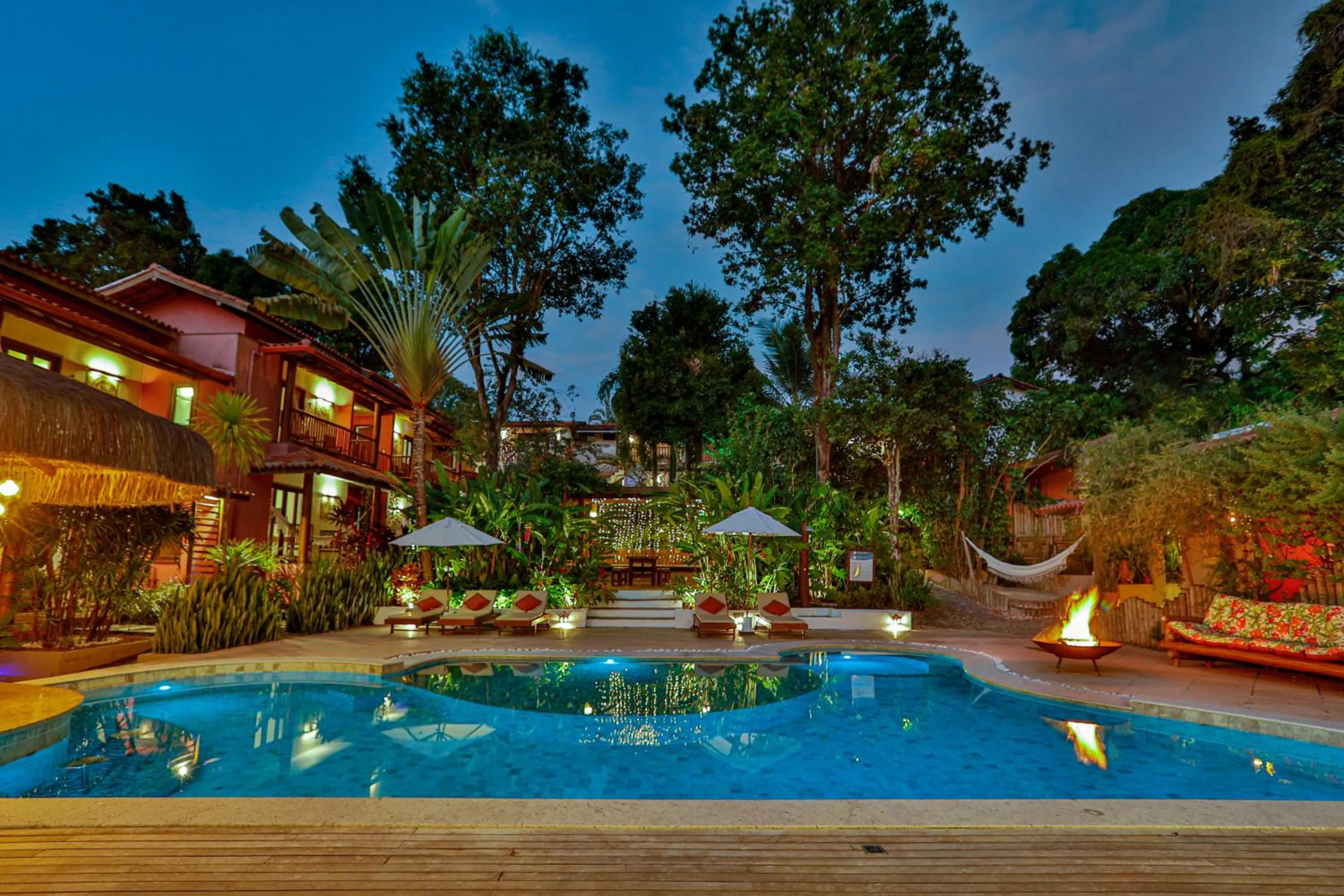 Property building in Paraíso Ecológico Pousada & SPA