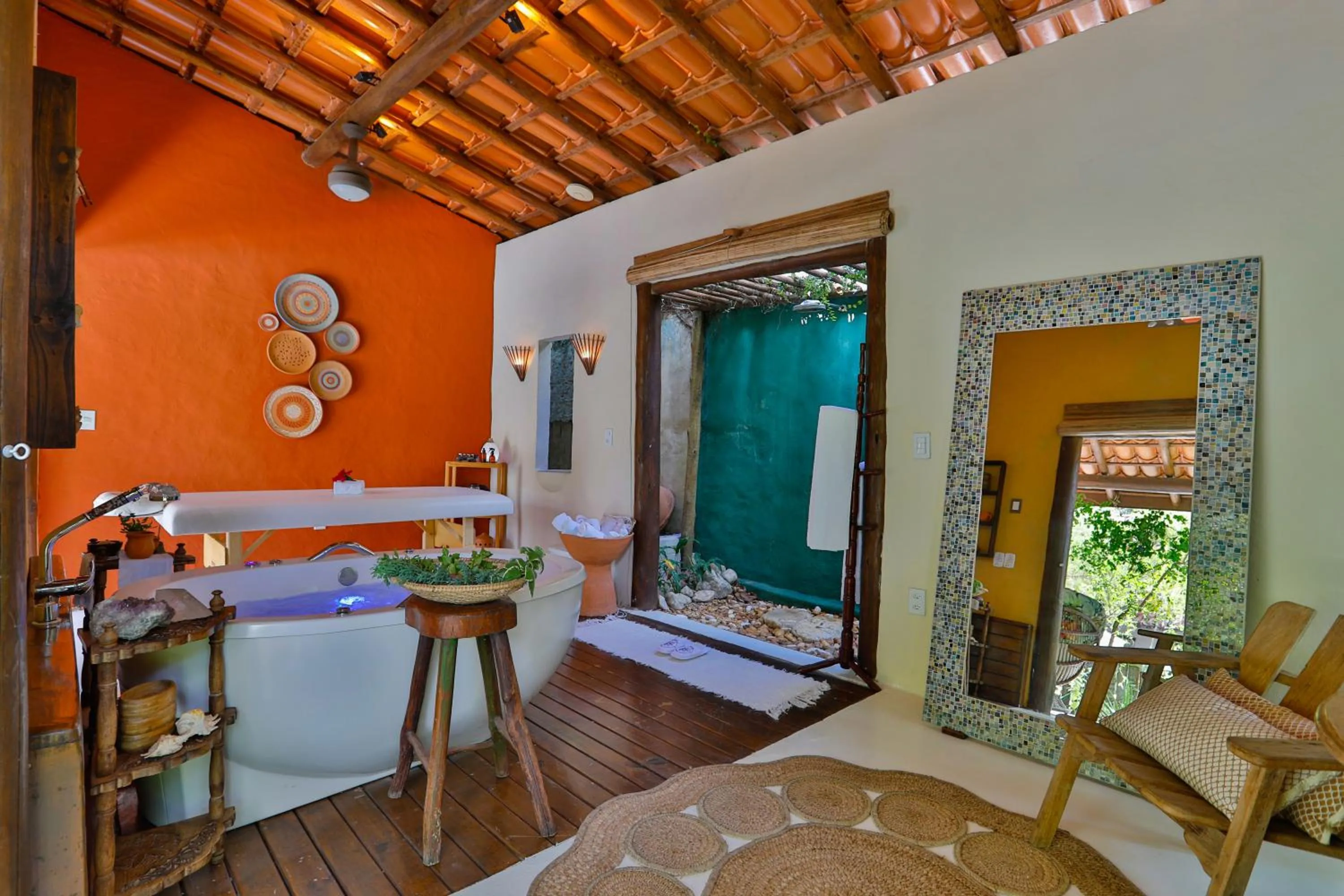 Natural landscape in Paraíso Ecológico Pousada & SPA