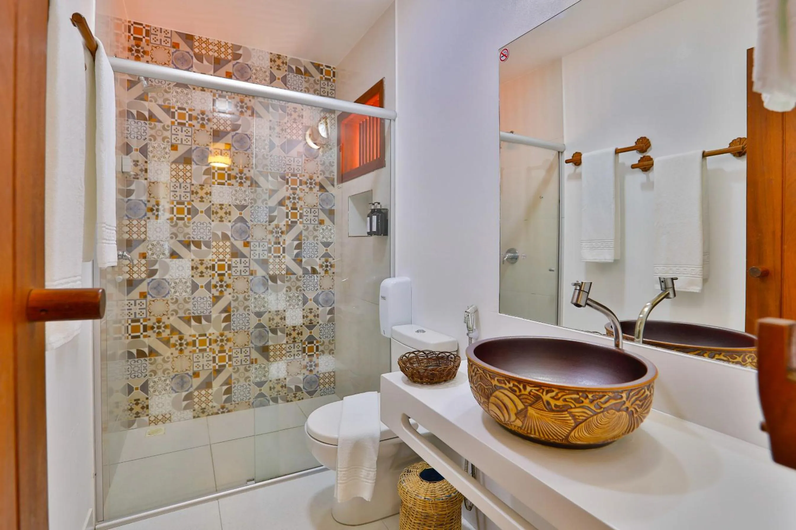 Bathroom in Paraíso Ecológico Pousada & SPA