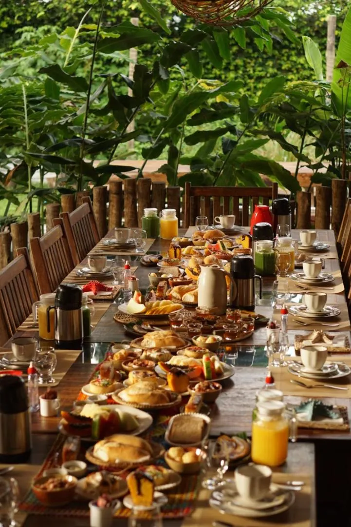 Breakfast in Paraíso Ecológico Pousada & SPA