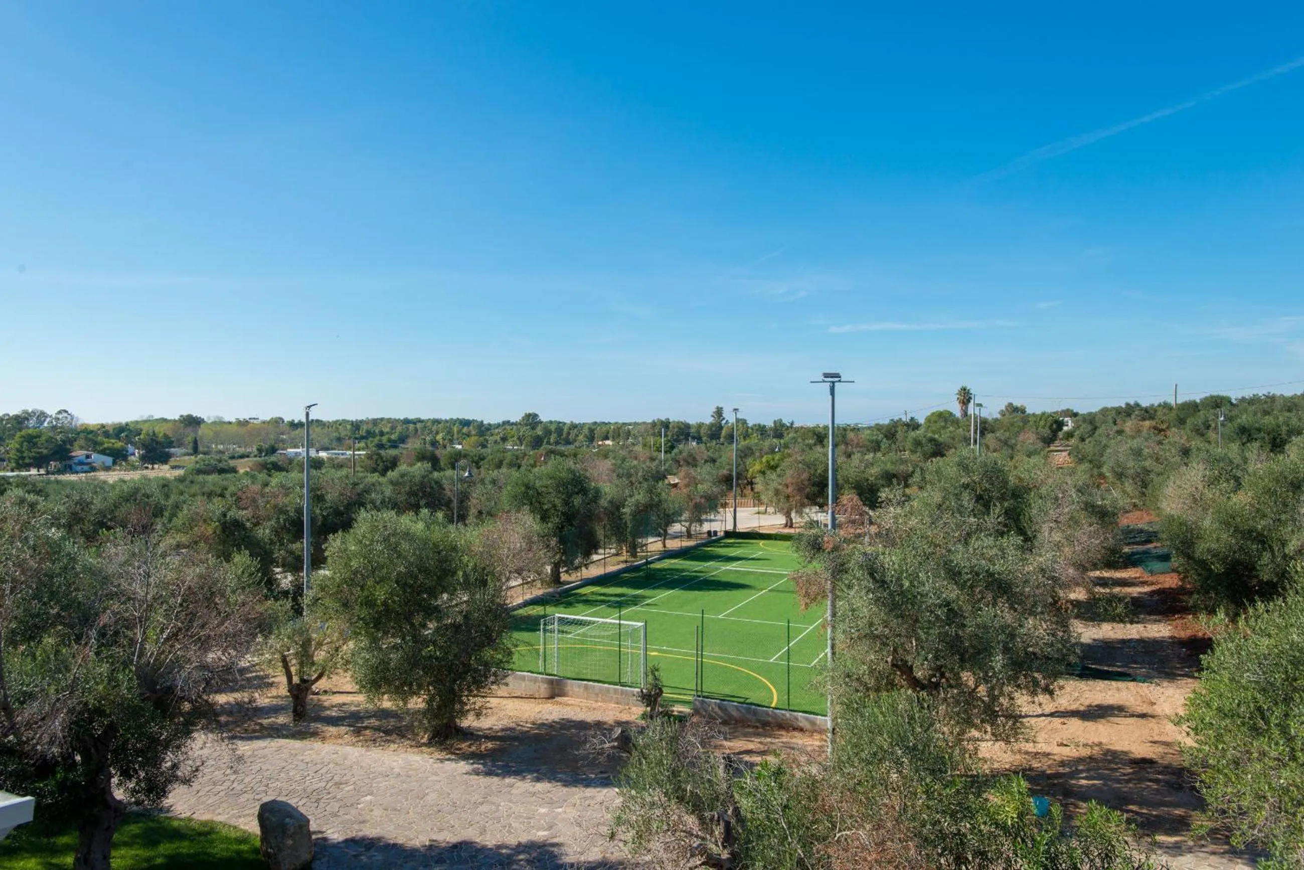 Tennis court in Eden Resort Country