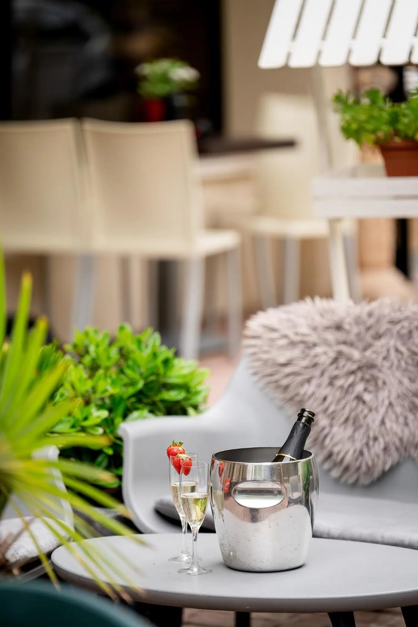 Food and drinks in Hotel La Pergola