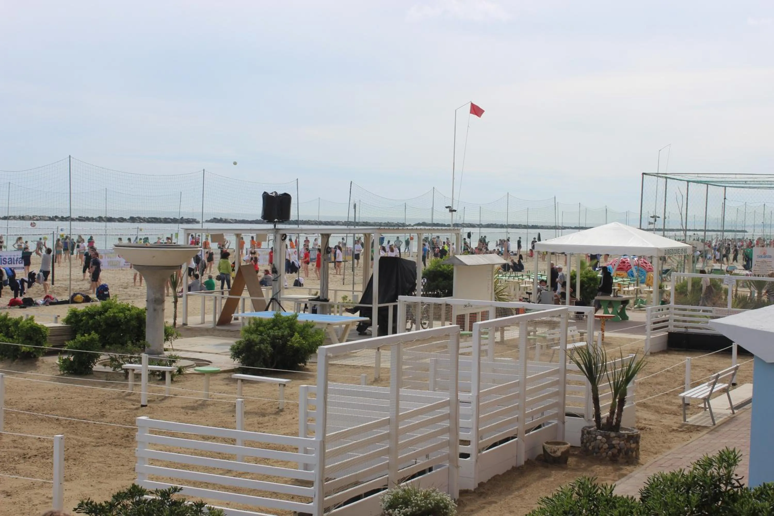 Beach in Hotel La Pergola