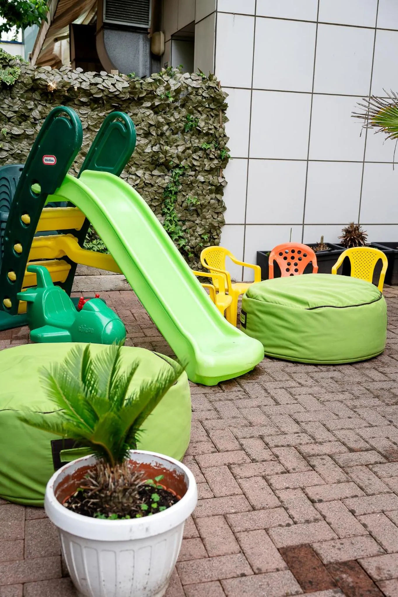Children play ground in Hotel La Pergola