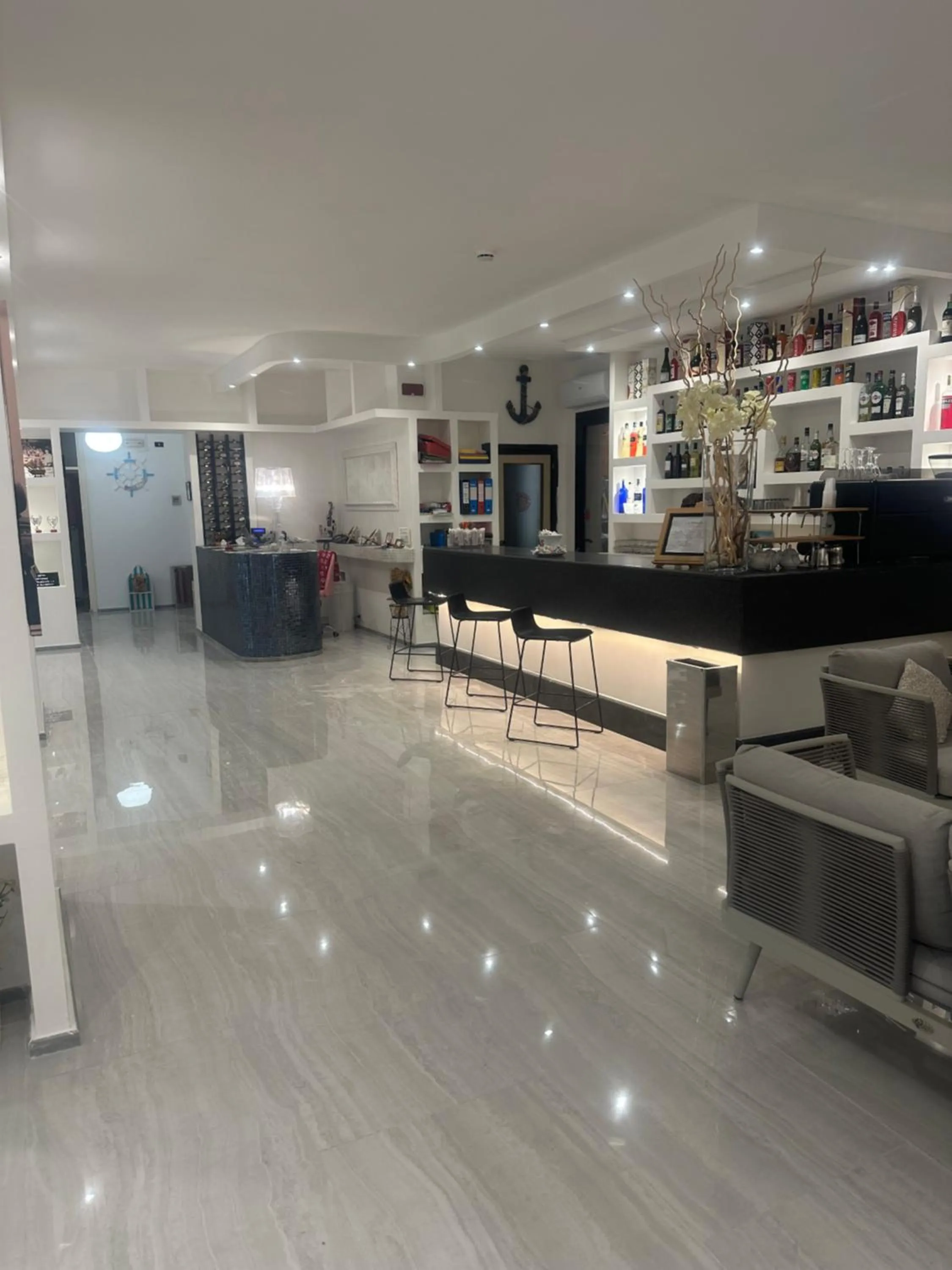 Lounge or bar in Hotel La Pergola