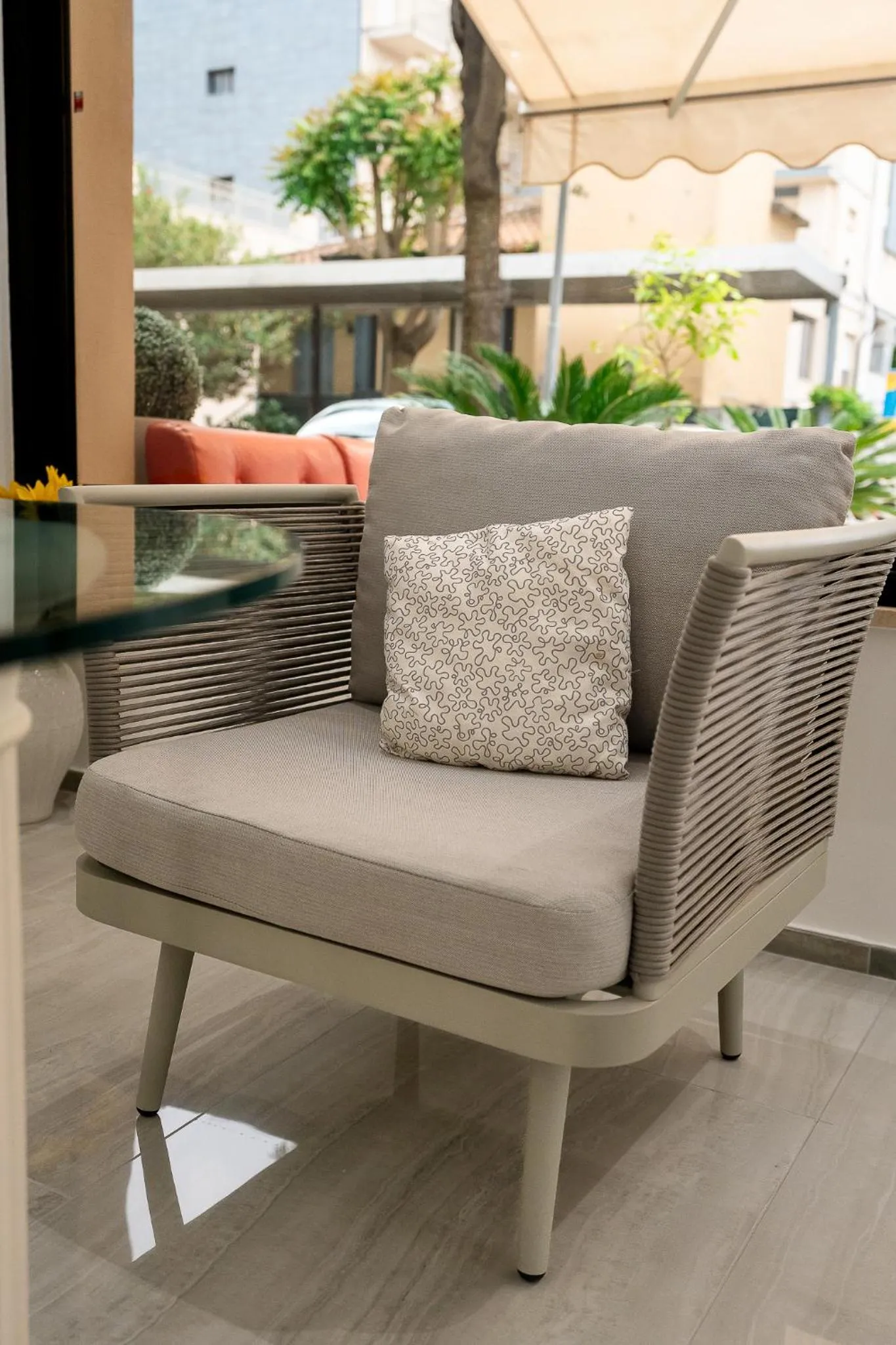 Living room in Hotel La Pergola