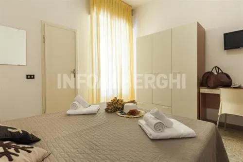 Bedroom, Bed in Hotel La Pergola