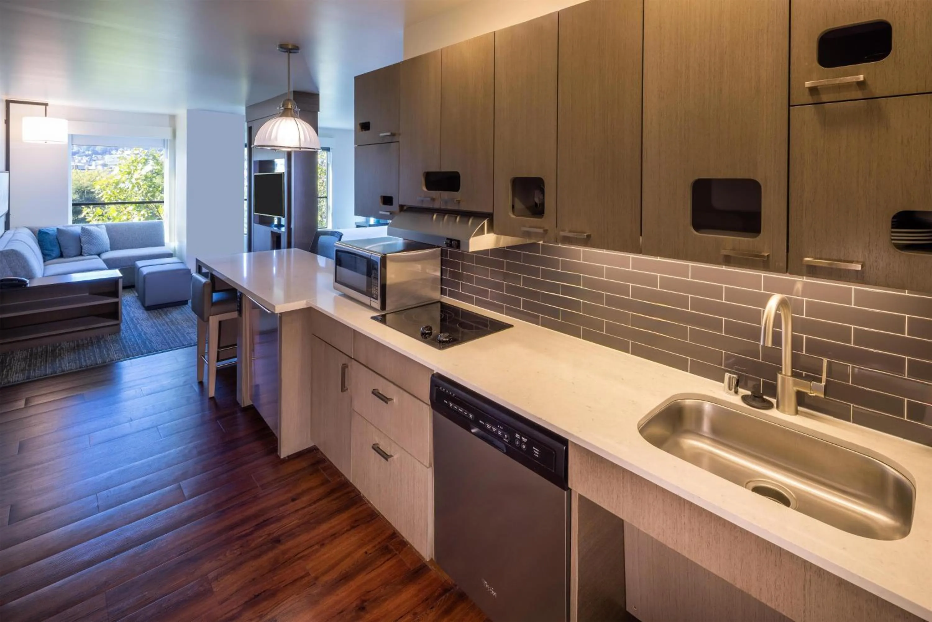 Photo of the whole room in Hyatt House Seattle Downtown