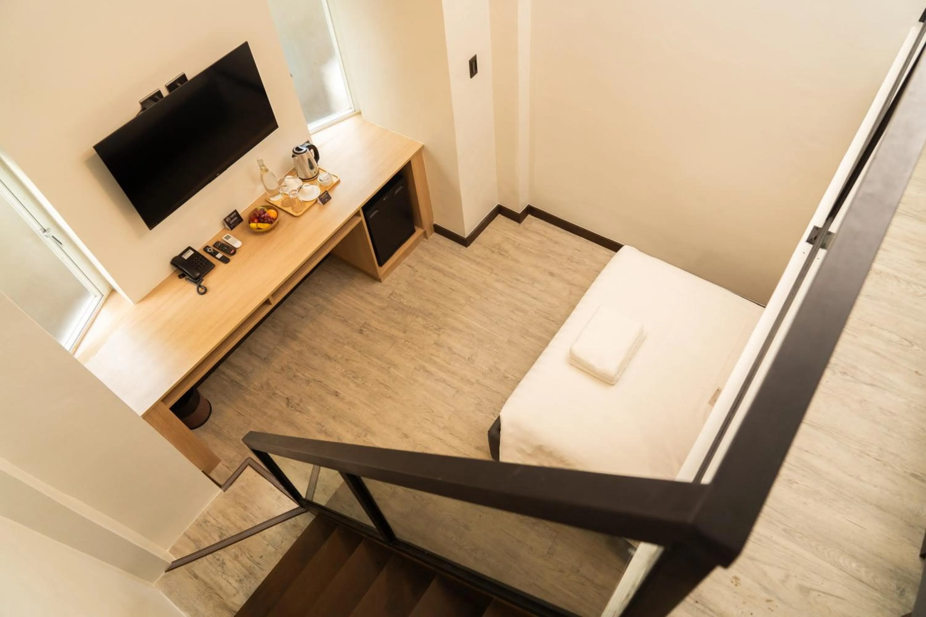 View (from property/room), Bed in Altaroca Mountain Resort Antipolo