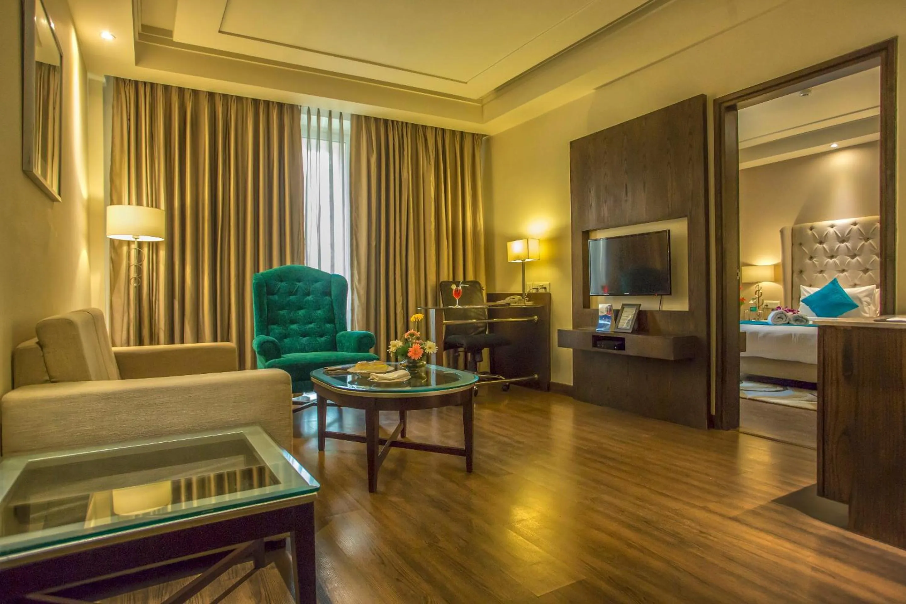 Living room in Sarovar Portico- Jalandhar