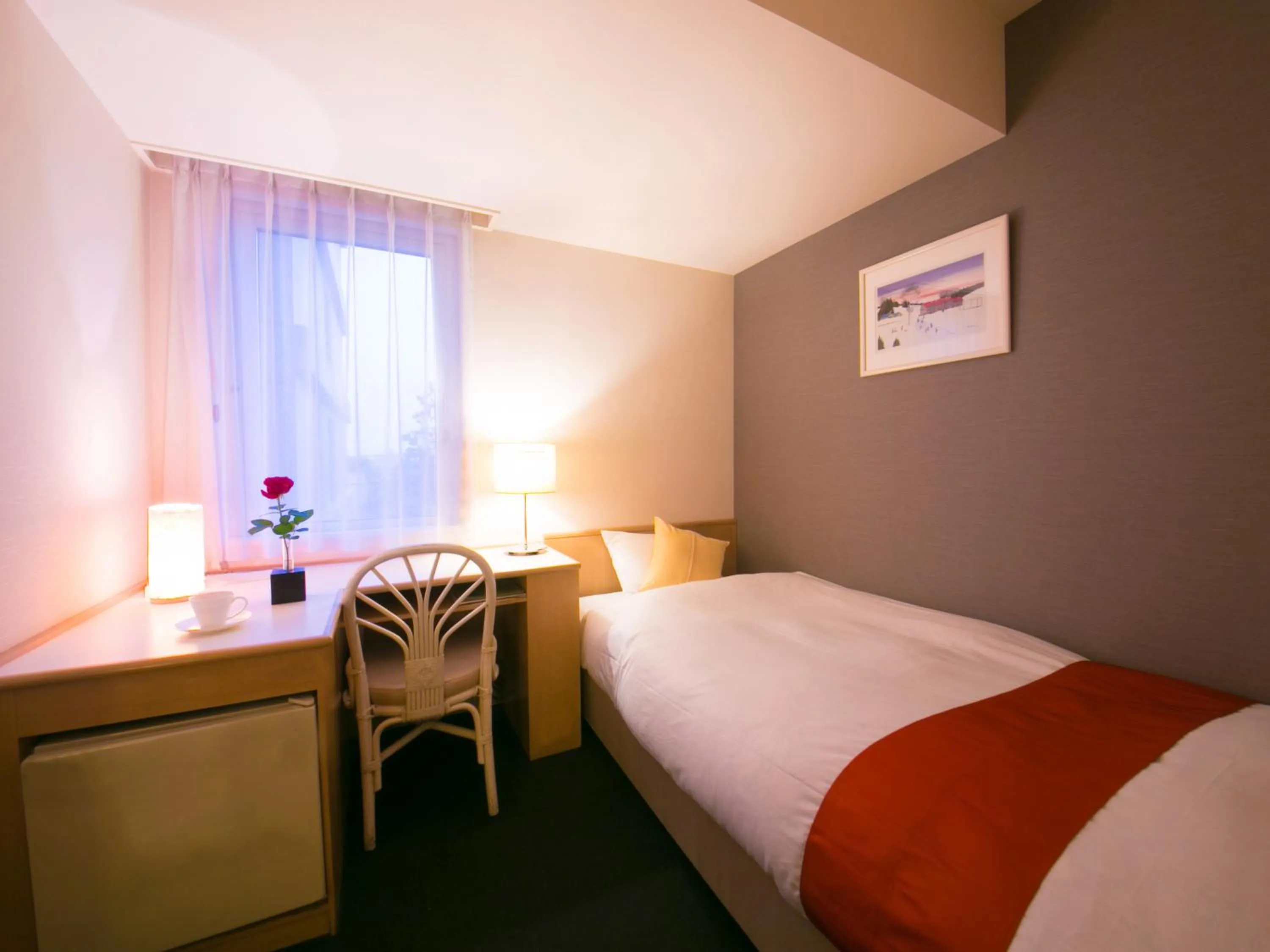 Photo of the whole room, Bed in hotel miura kaen