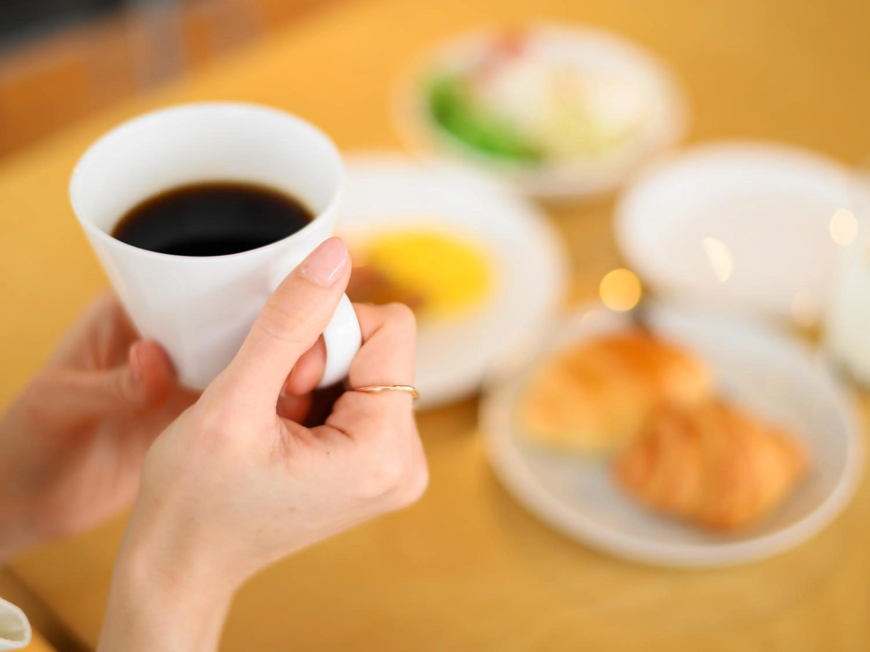 Breakfast in hotel miura kaen