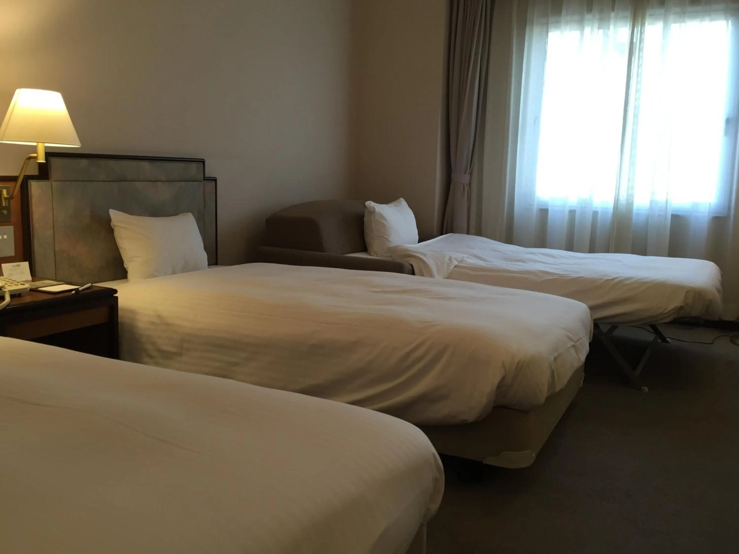 Bed in Hotel New Omi