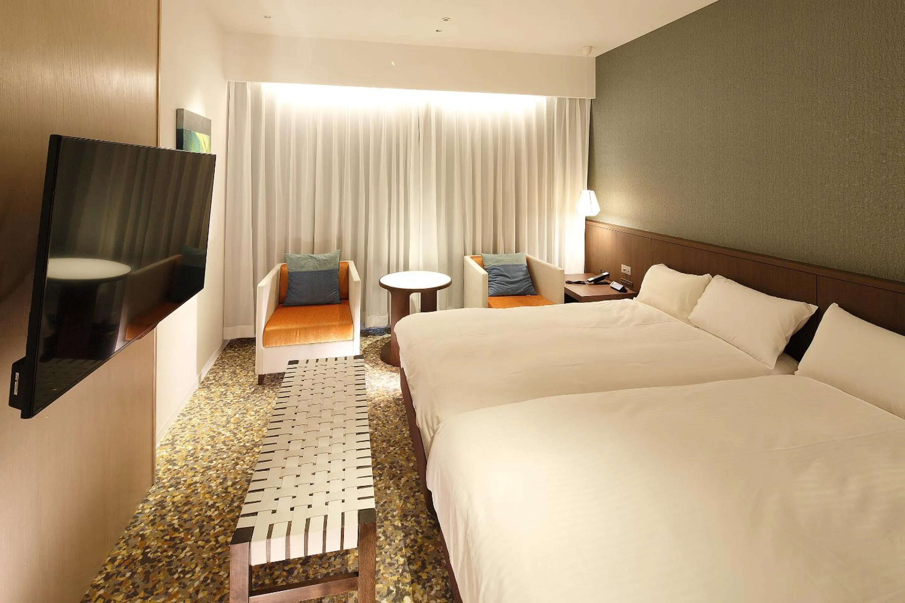 Bed in Hotel New Omi