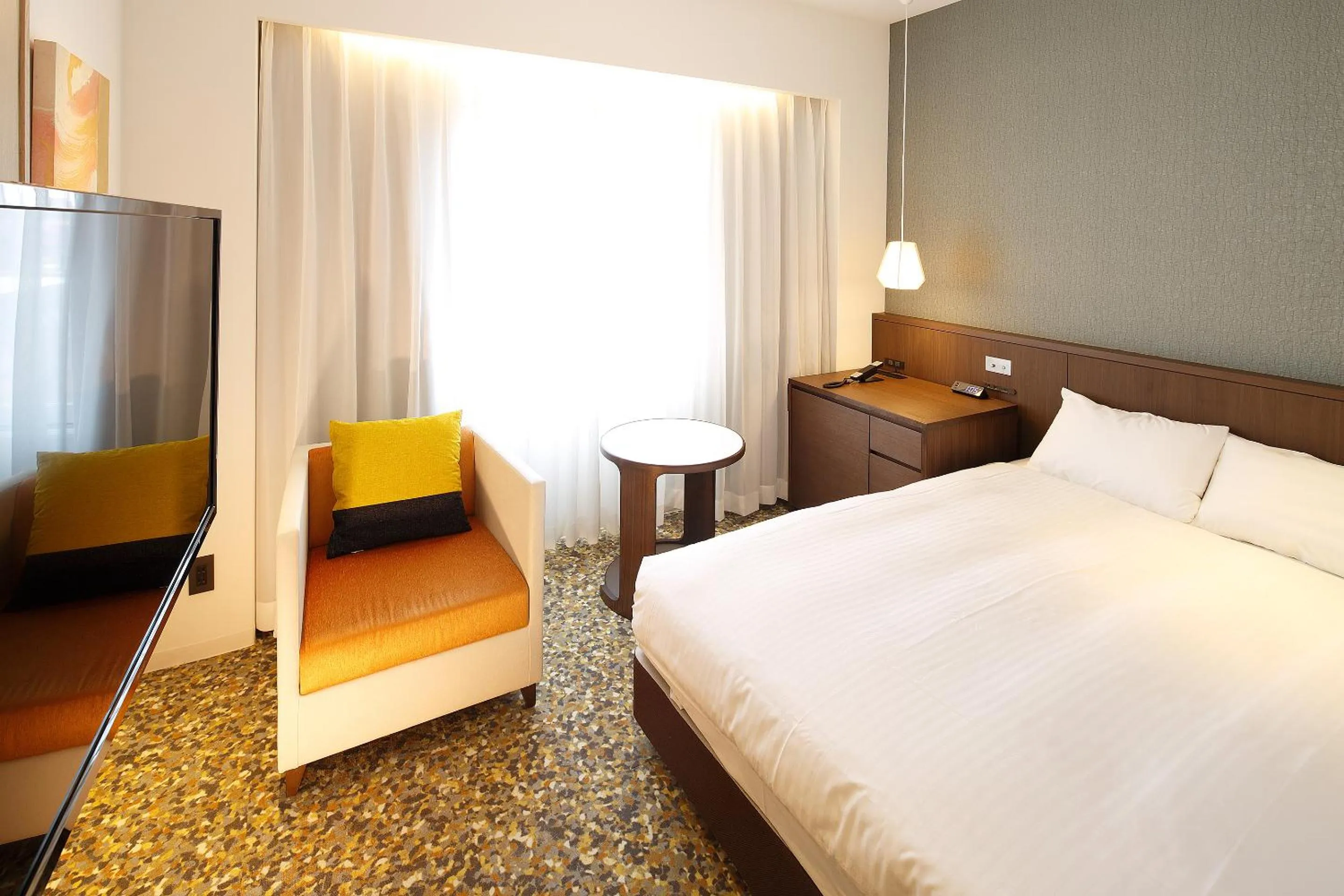 Bed in Hotel New Omi