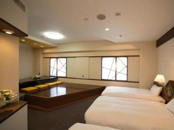 Bed in Hotel New Omi