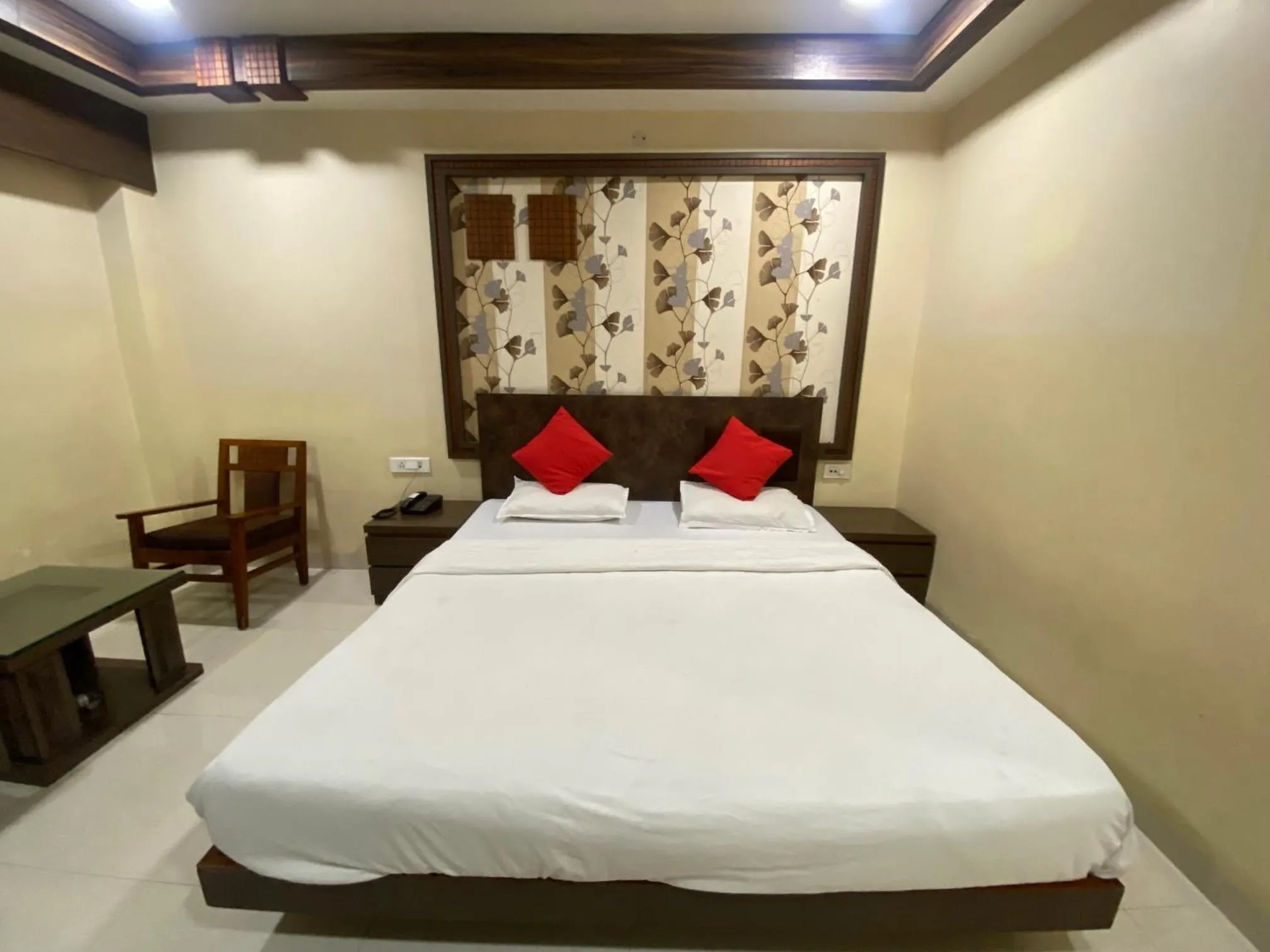 Bed in Hotel Rituraj