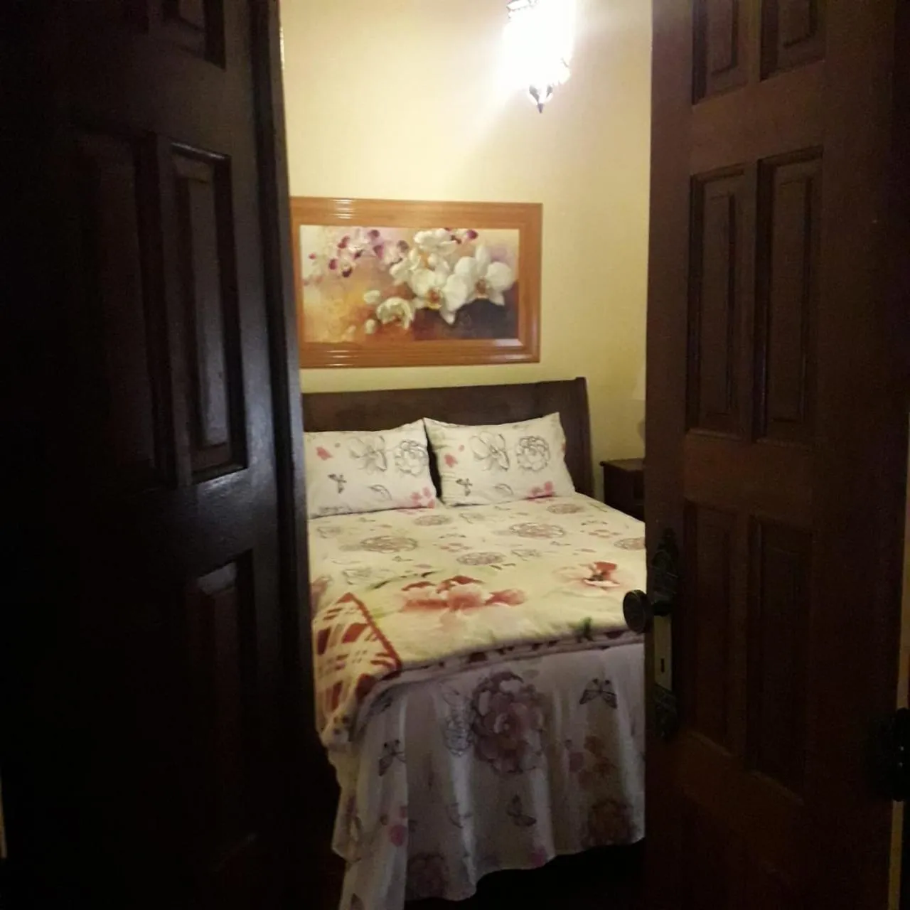 Bed in Pousada Lisieux