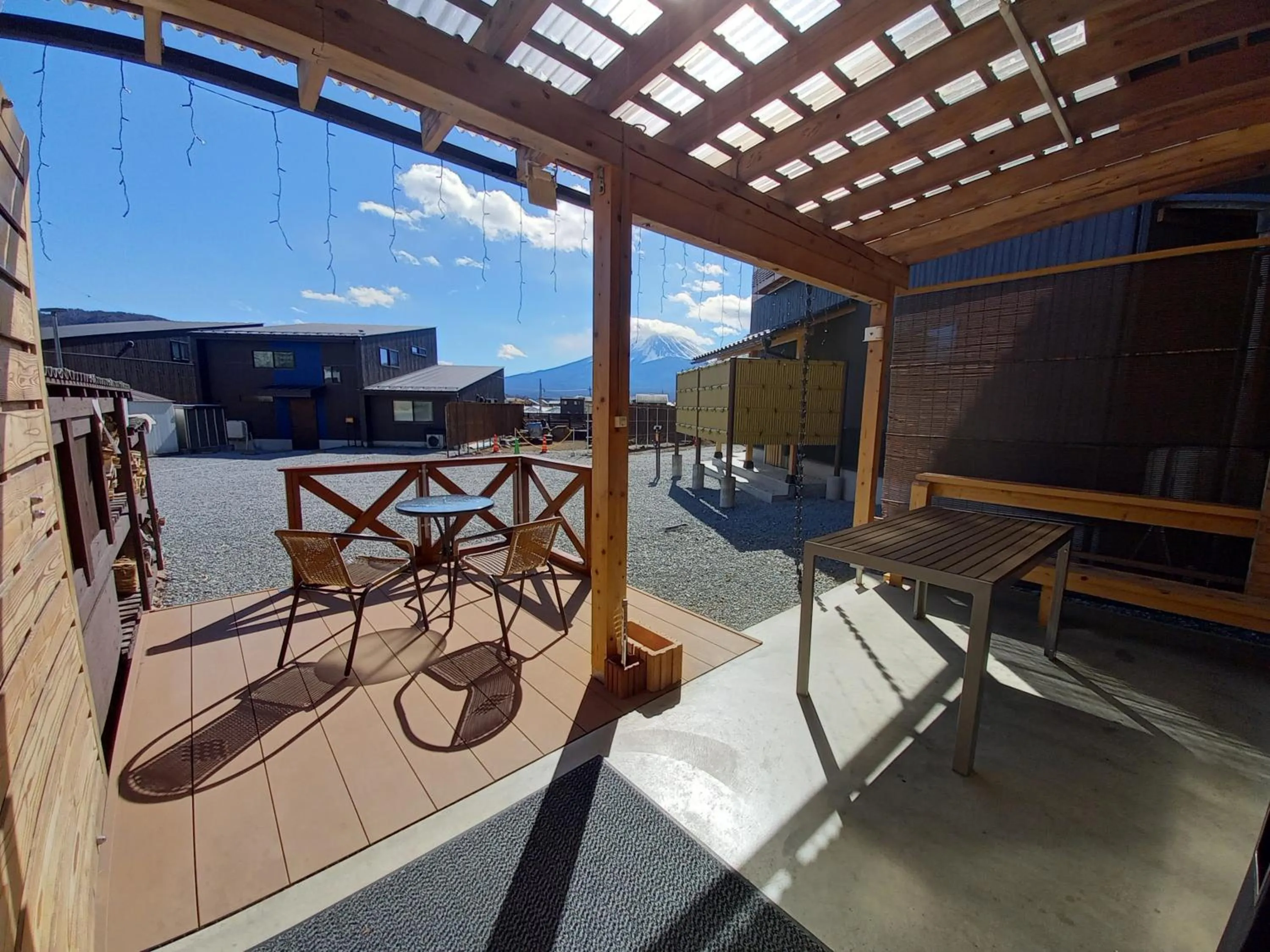 Balcony/Terrace in Villa Orange Cabin
